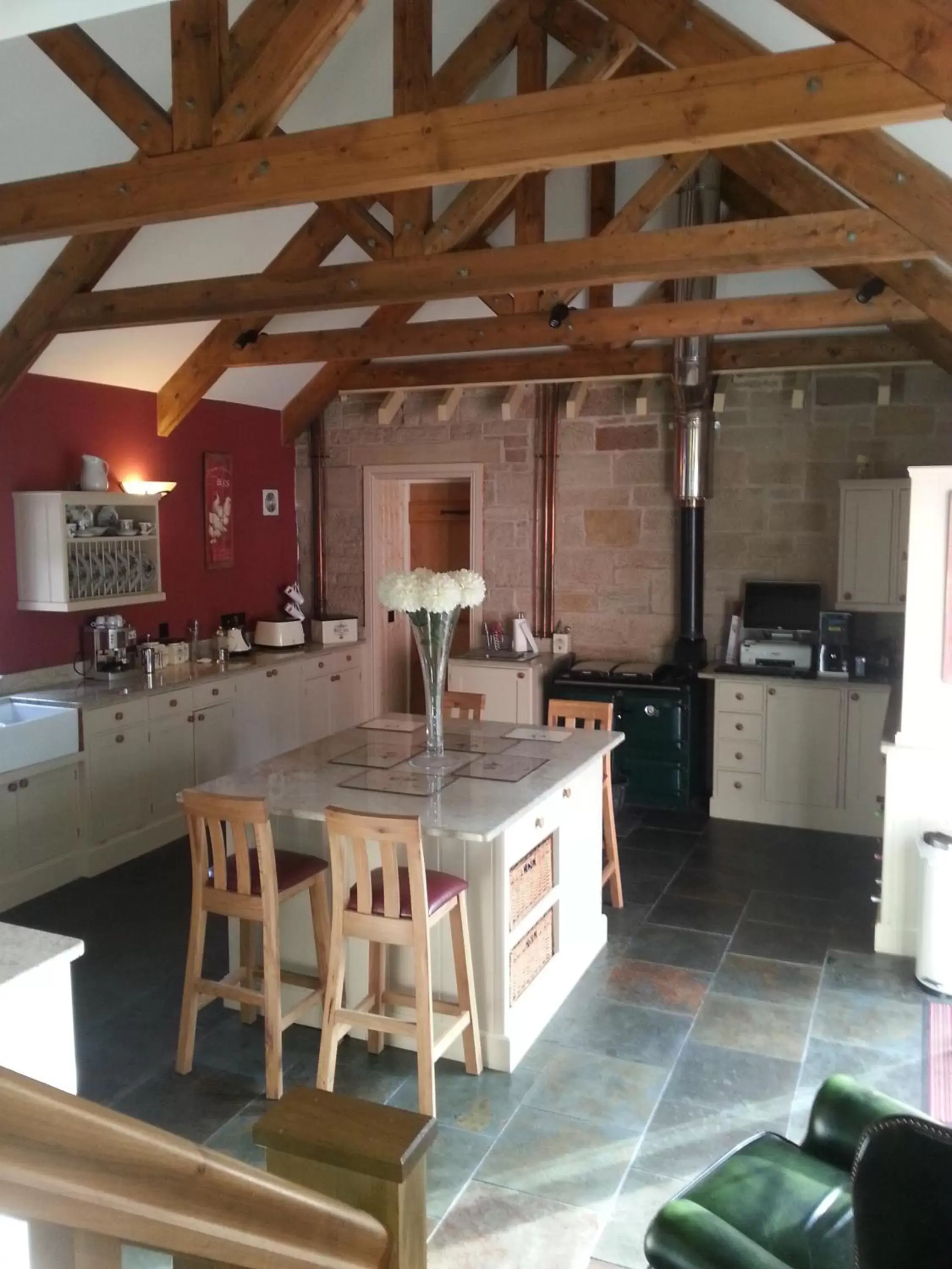 Kitchen/Kitchenette in Station House Lanark Bed and Breakfast