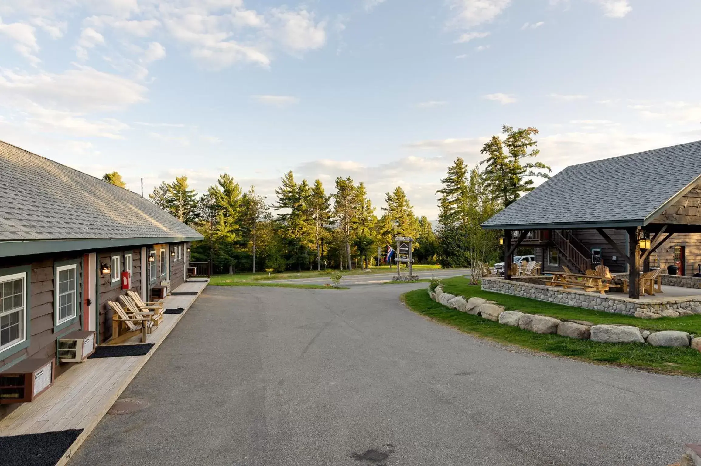 Property building in Cobble Mountain Lodge