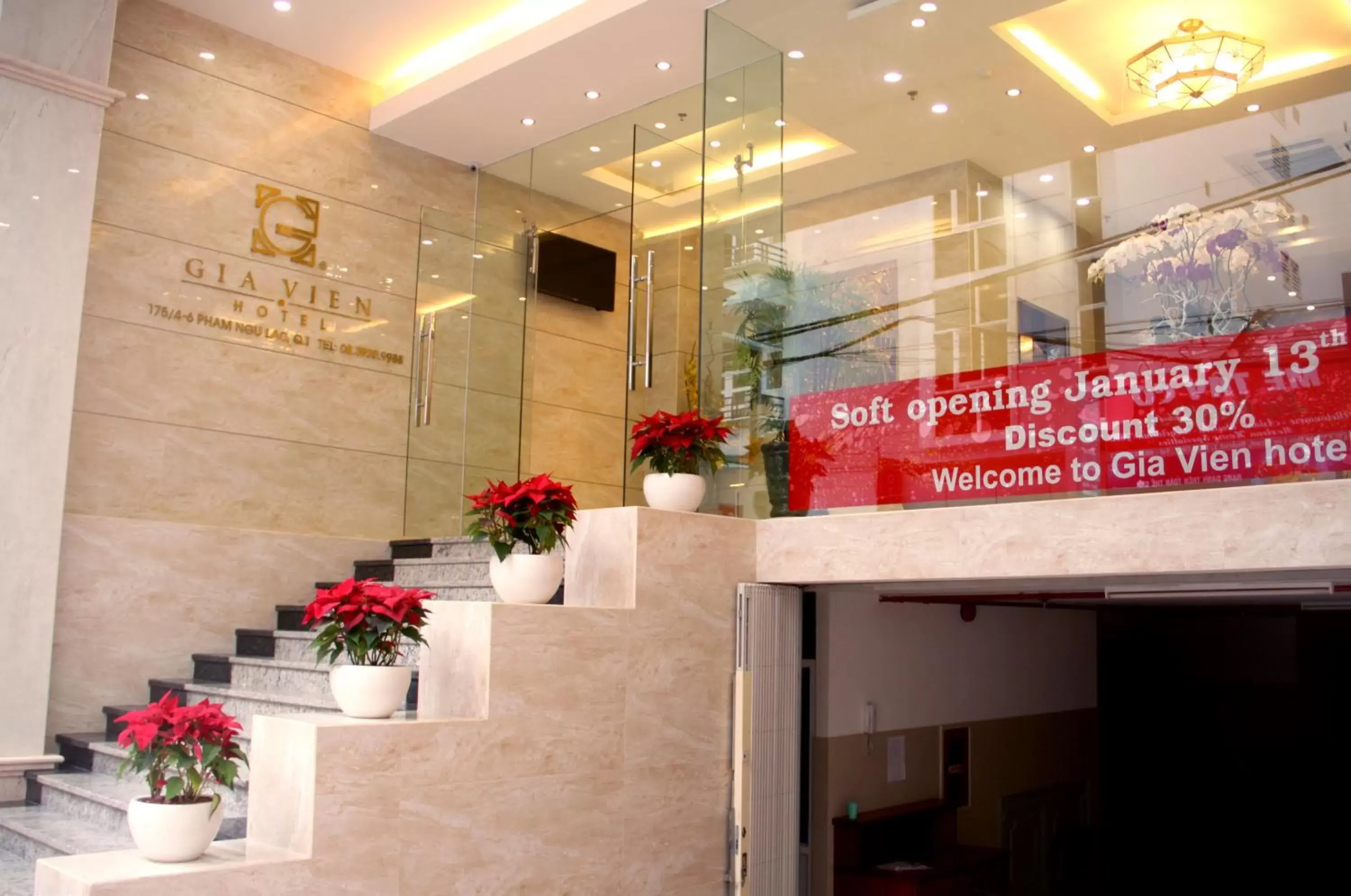 Facade/entrance in Gia Vien Hotel