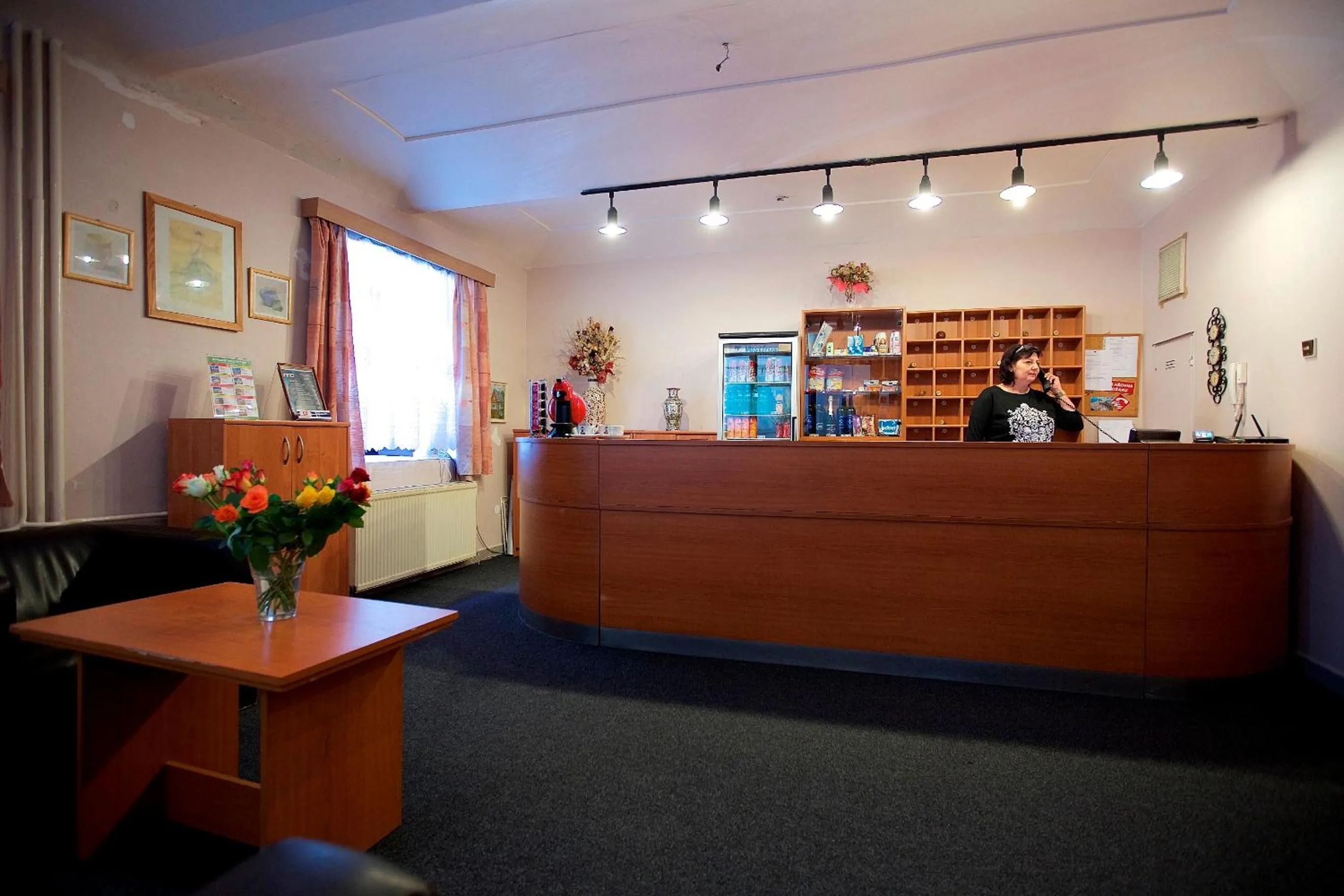 Lobby or reception in Hotel Olga