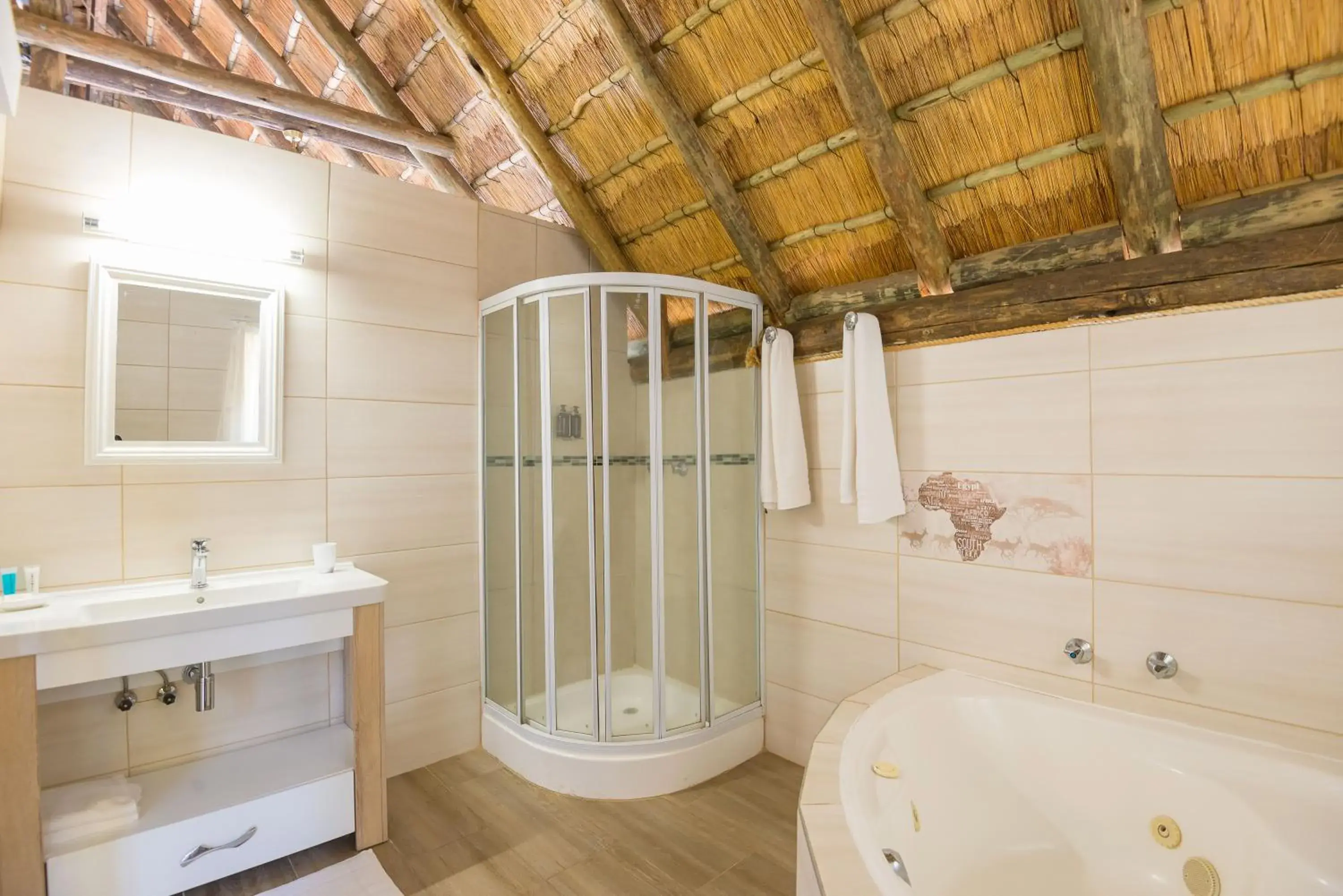 Bathroom in Amadwala Lodge