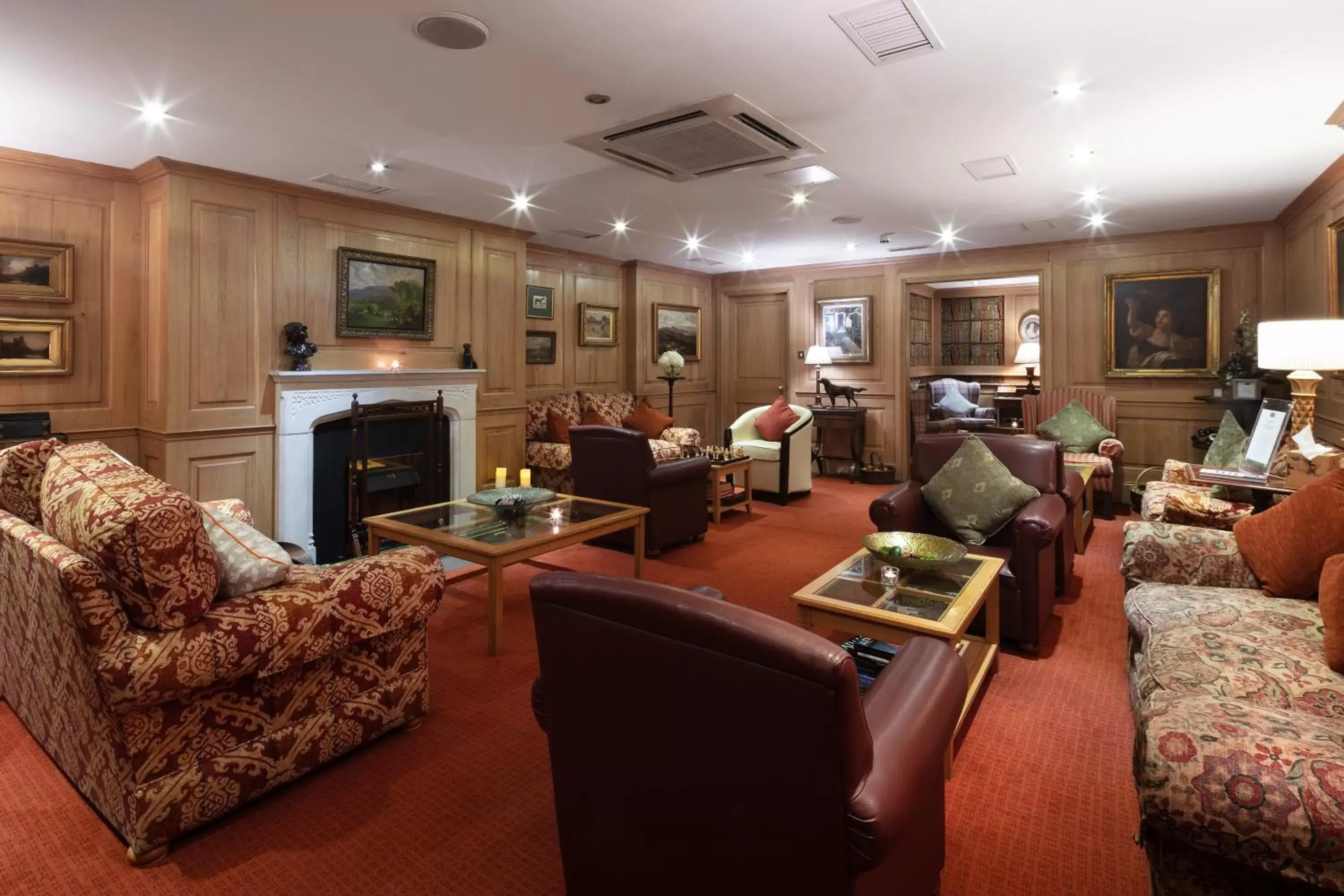 Library, Seating Area in Brooks Hotel