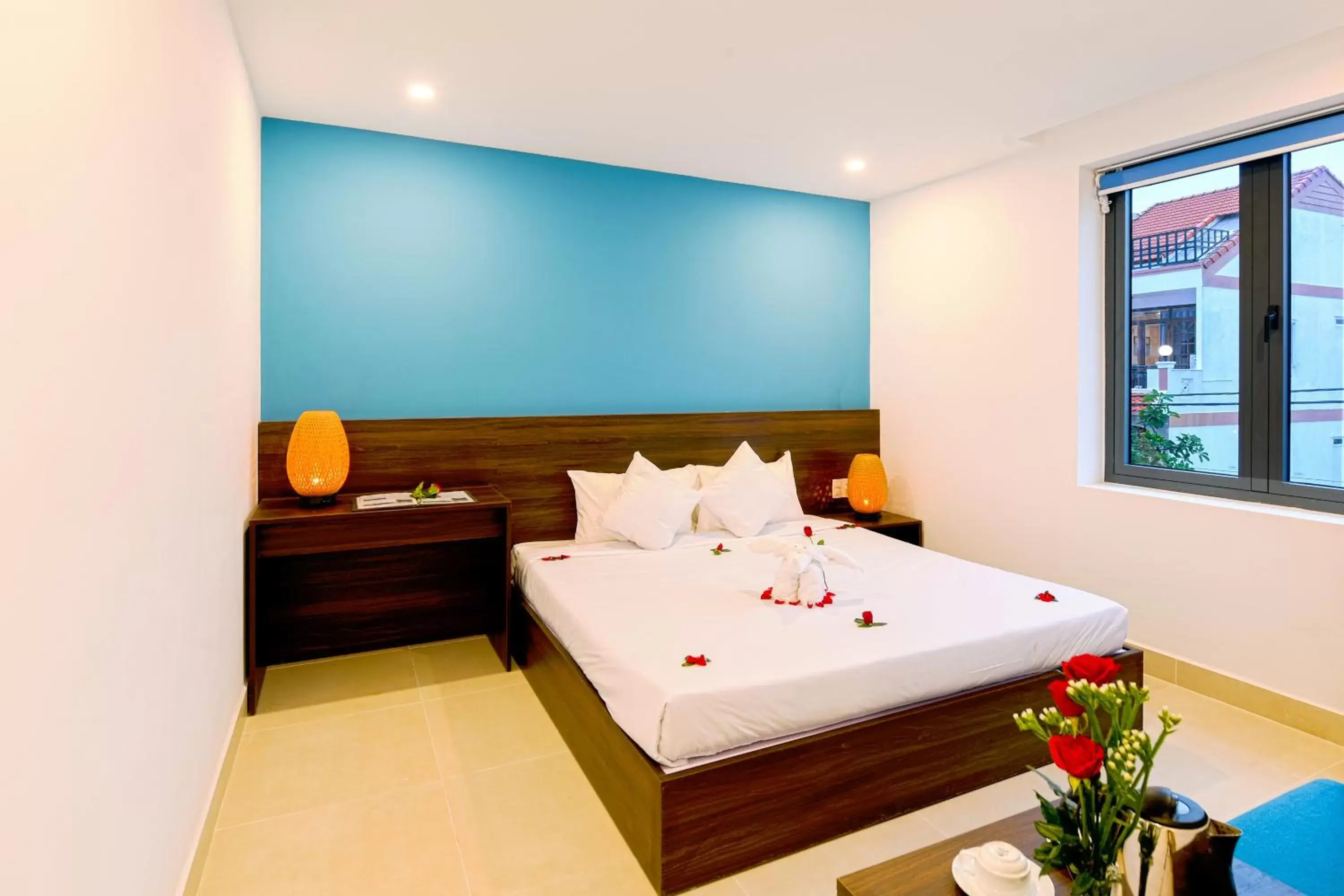 Photo of the whole room, Bed in Hoi An Dream City Hotel