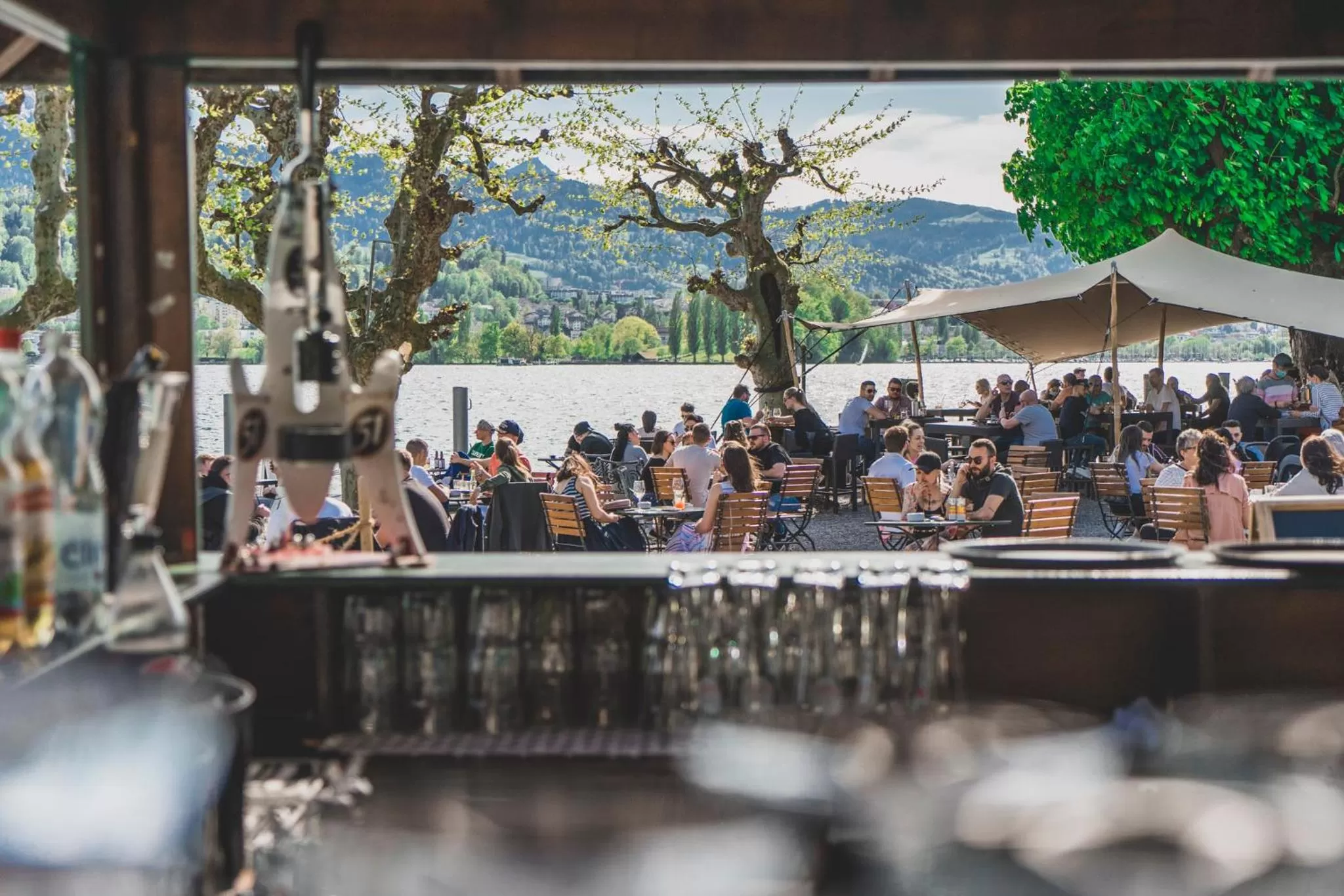 Lounge or bar in Hotel Seeburg