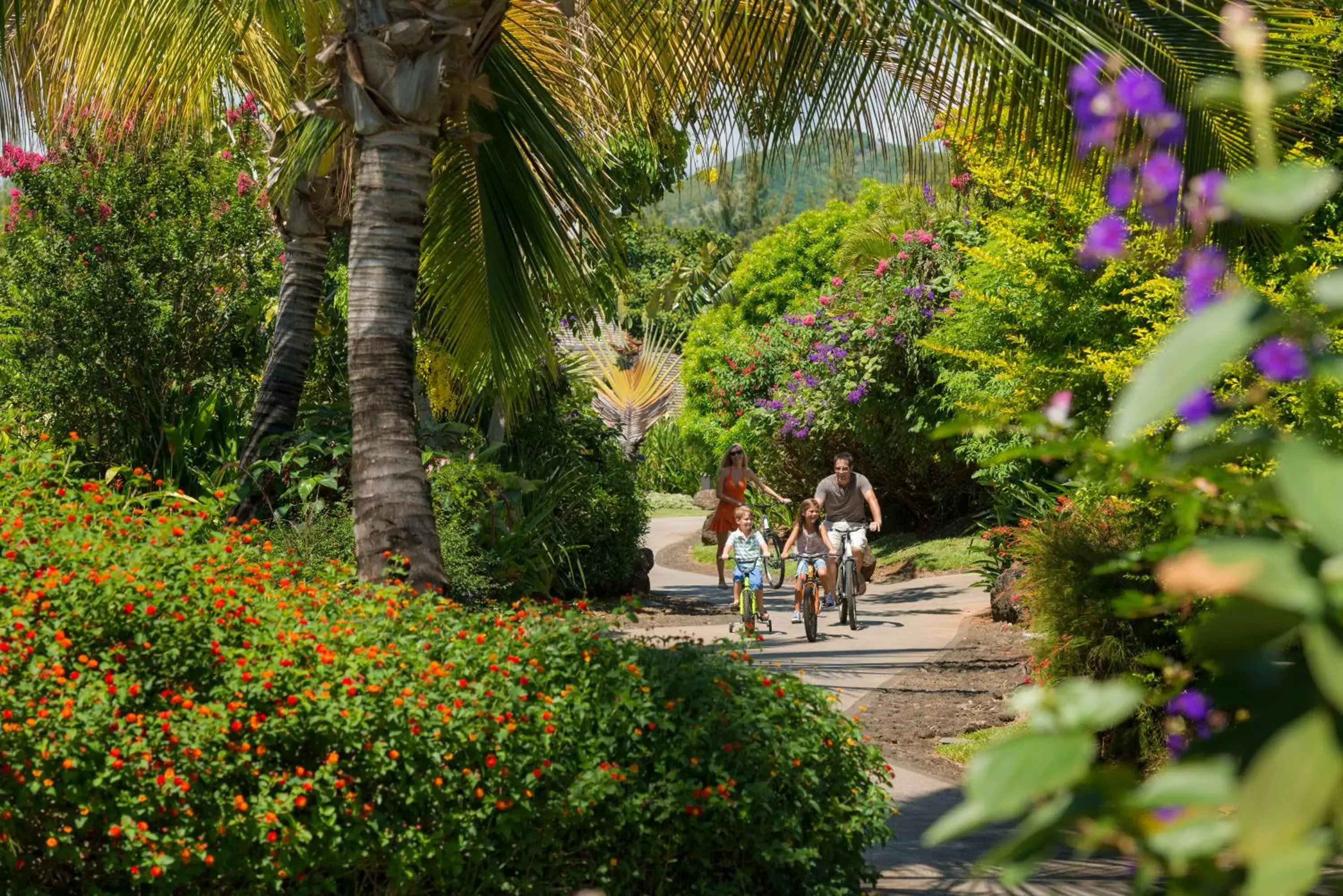 Garden in Four Seasons Resort Mauritius at Anahita