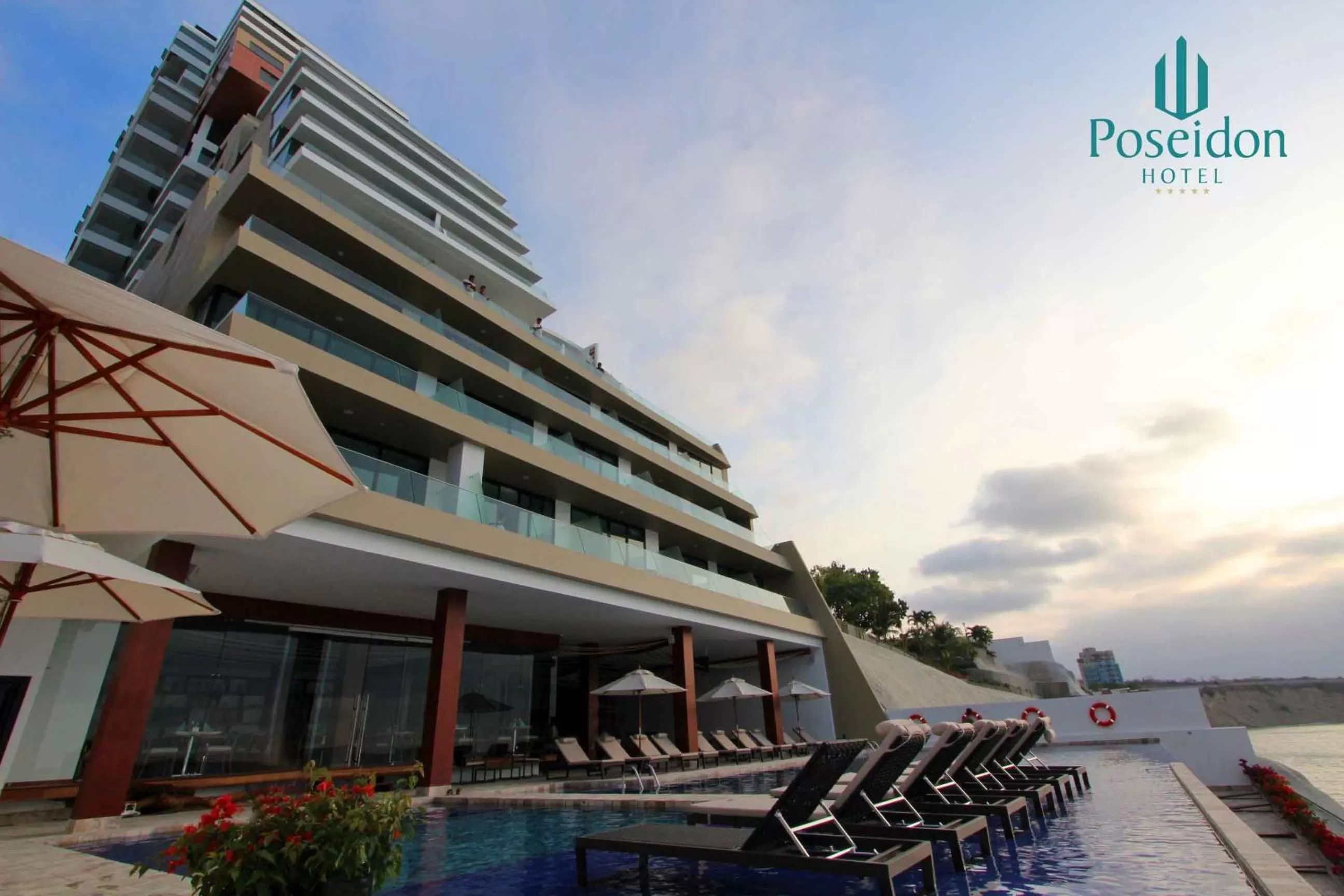 Property building in Hotel Poseidon