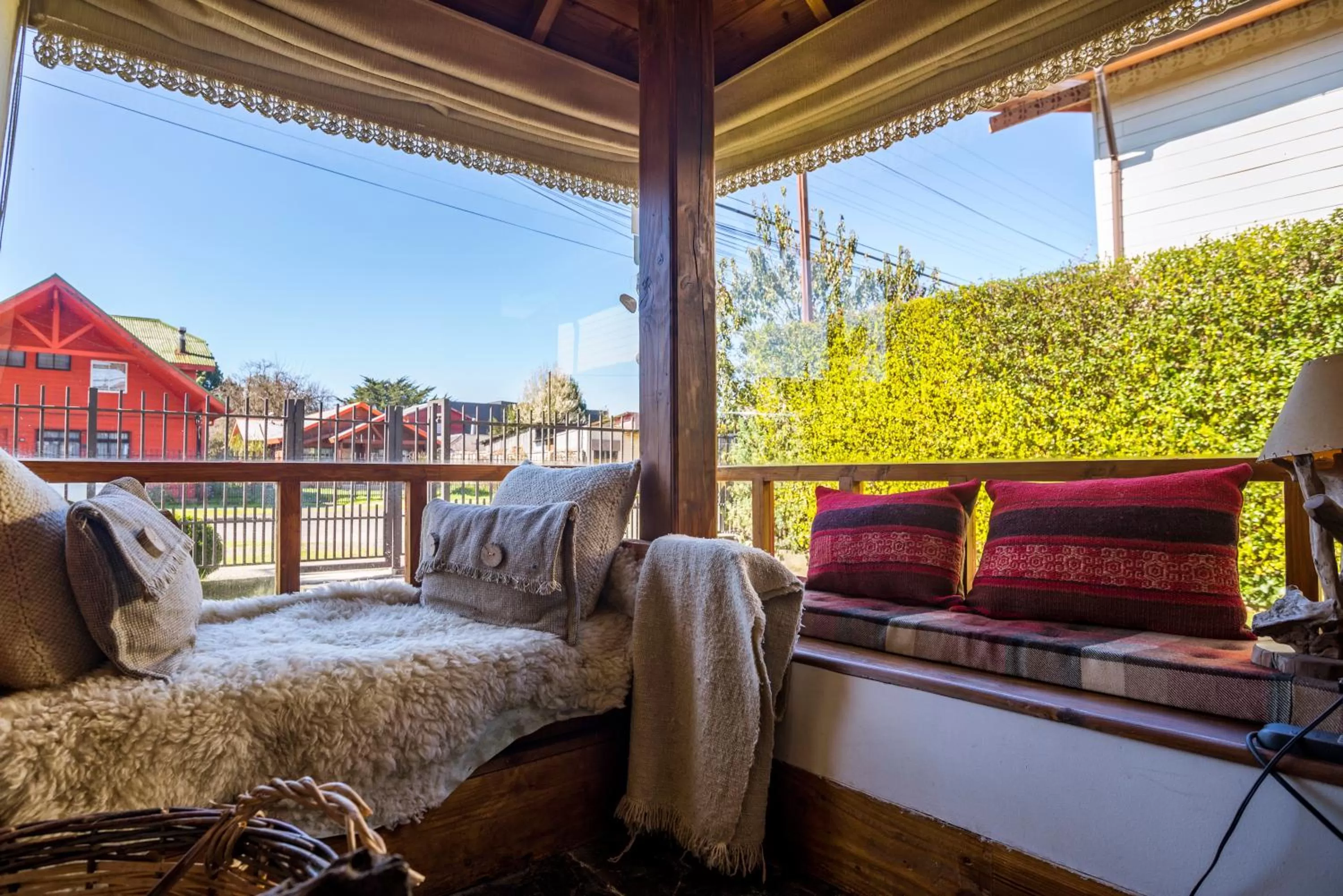 Living room, Bed in B&B HMüller