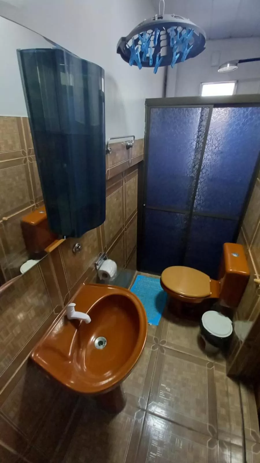 Bathroom in Apart Hotel-Amazonas Shooping