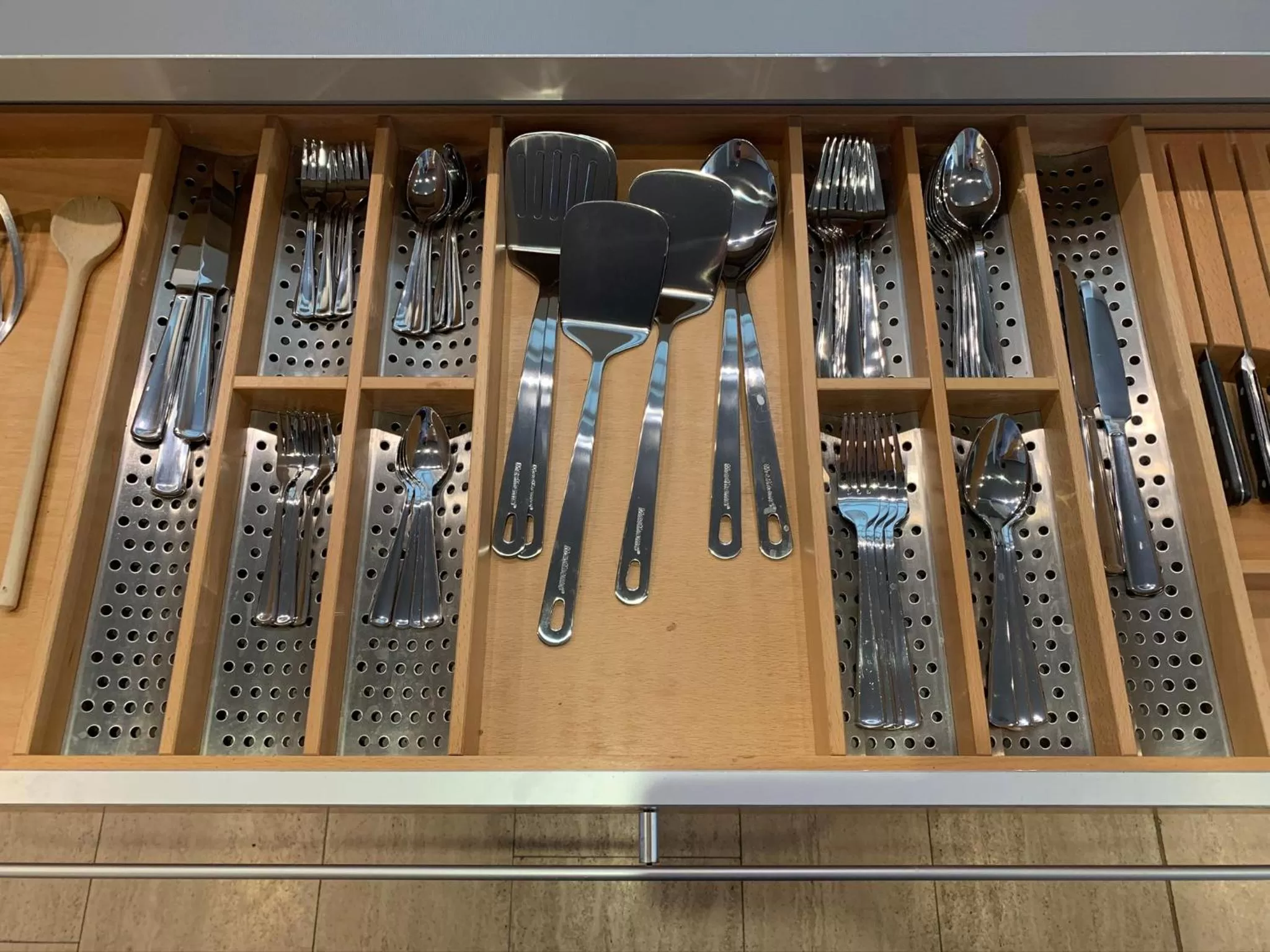 Kitchen or kitchenette in Park-Lodge Am Rohrbusch