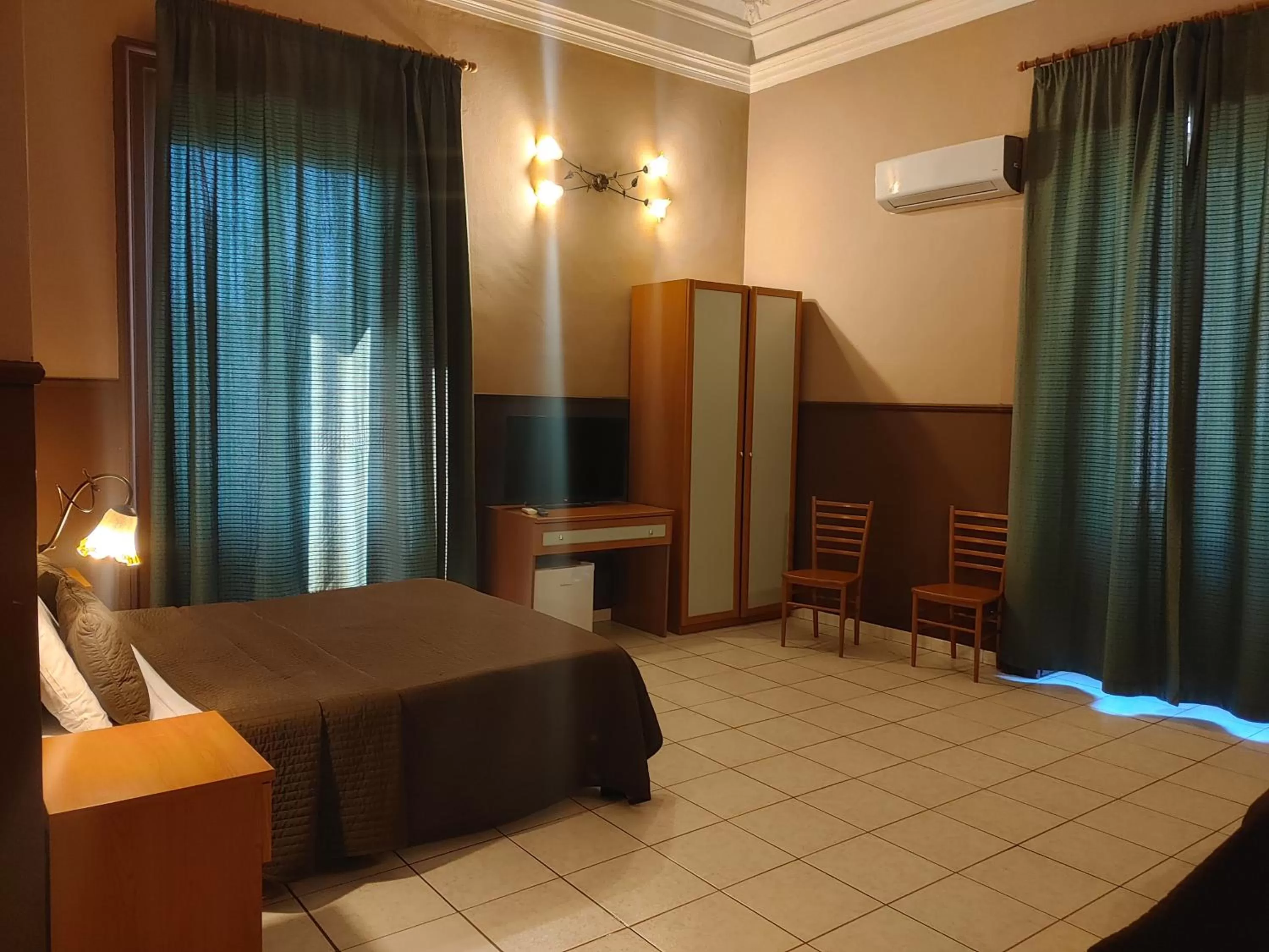 Bed in Hotel Biscari