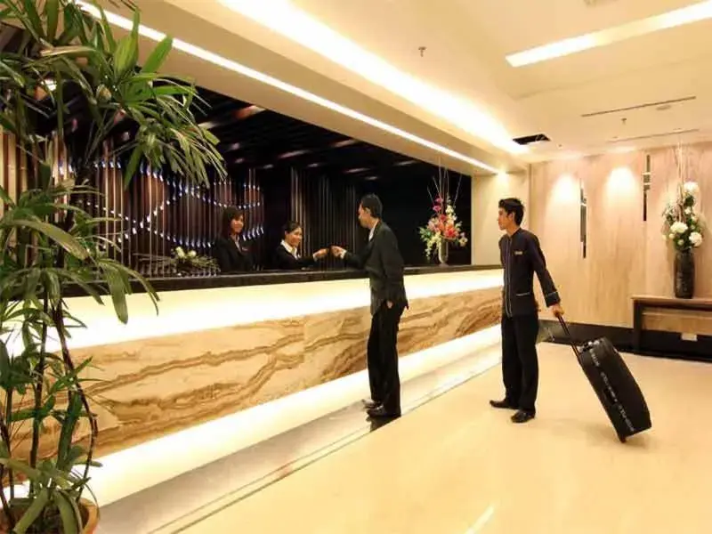 Lobby or reception, Guests in GBW Hotel