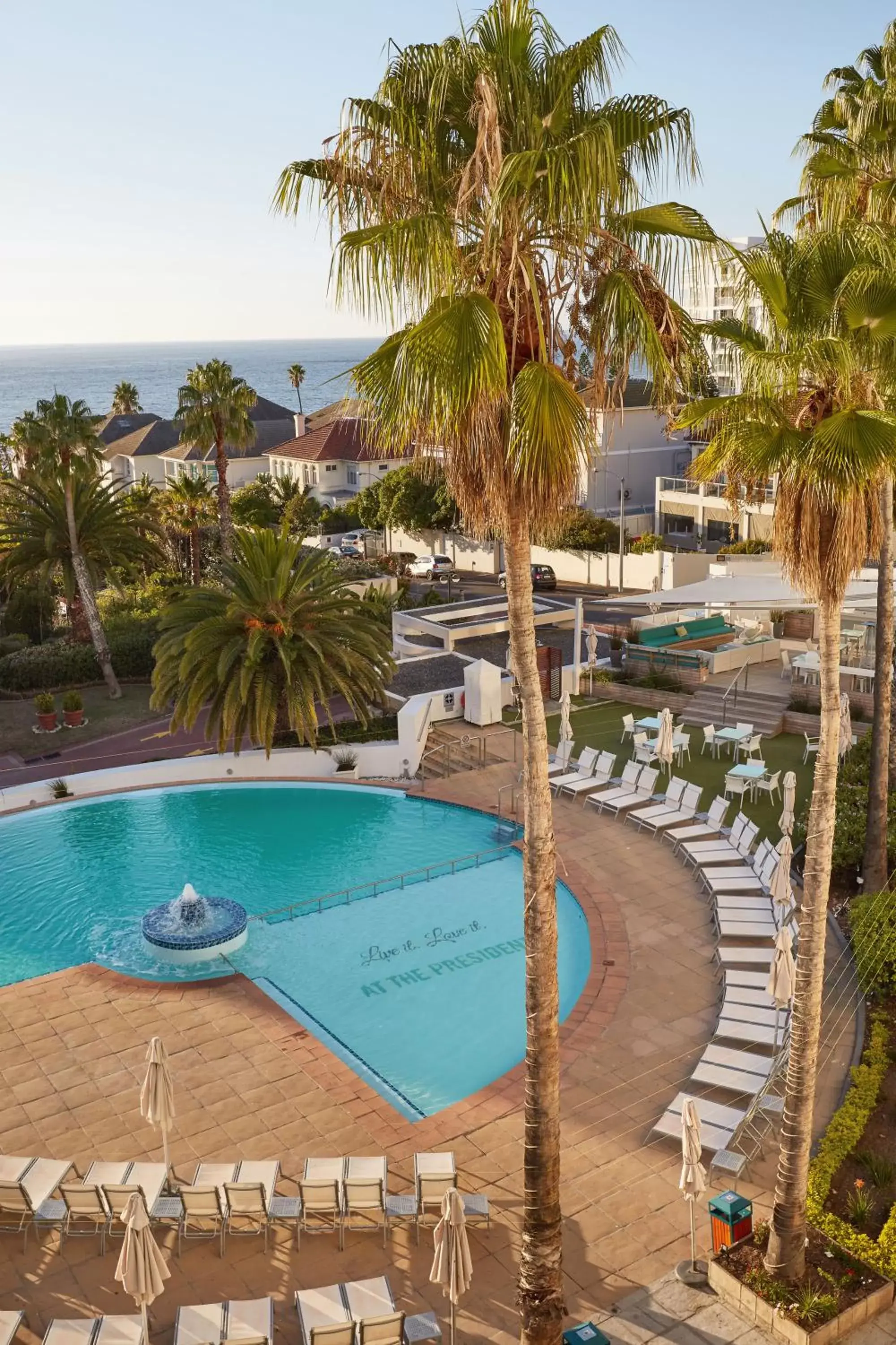 Pool View in President Hotel