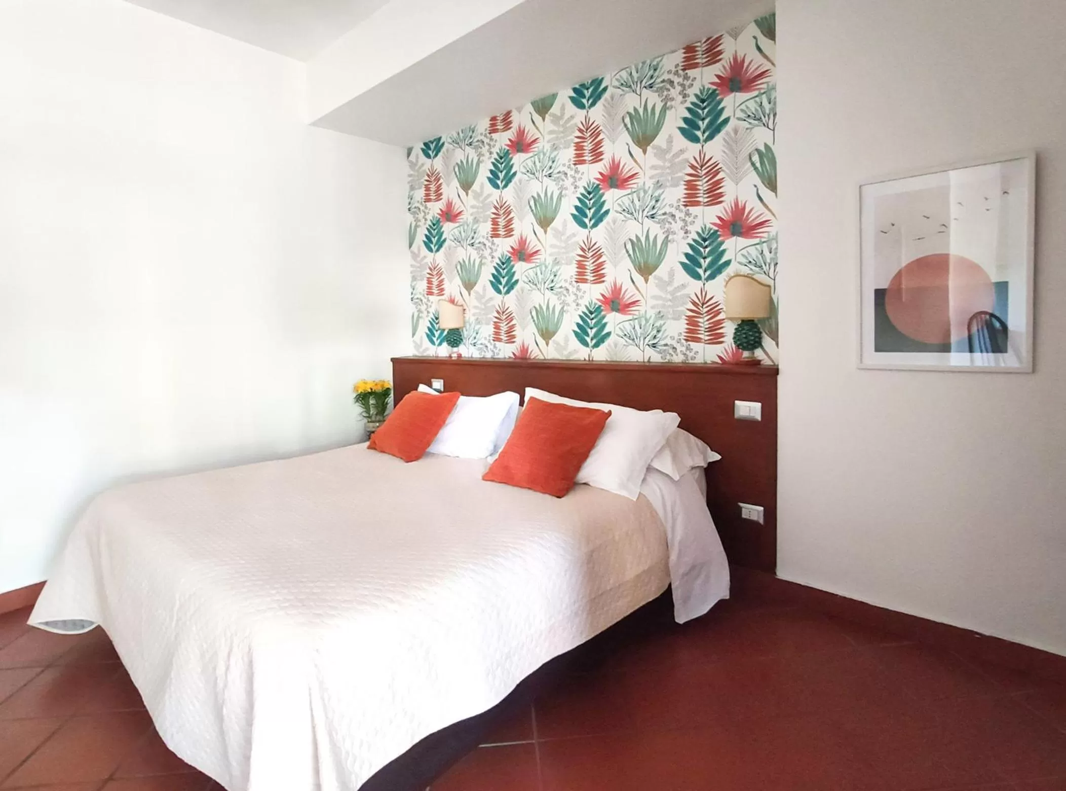 Bed in Villa delle Palme