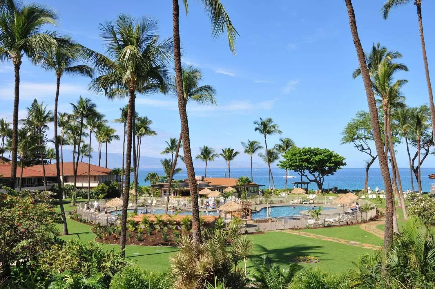 Bird's eye view in Aston Maui Kaanapali Villas