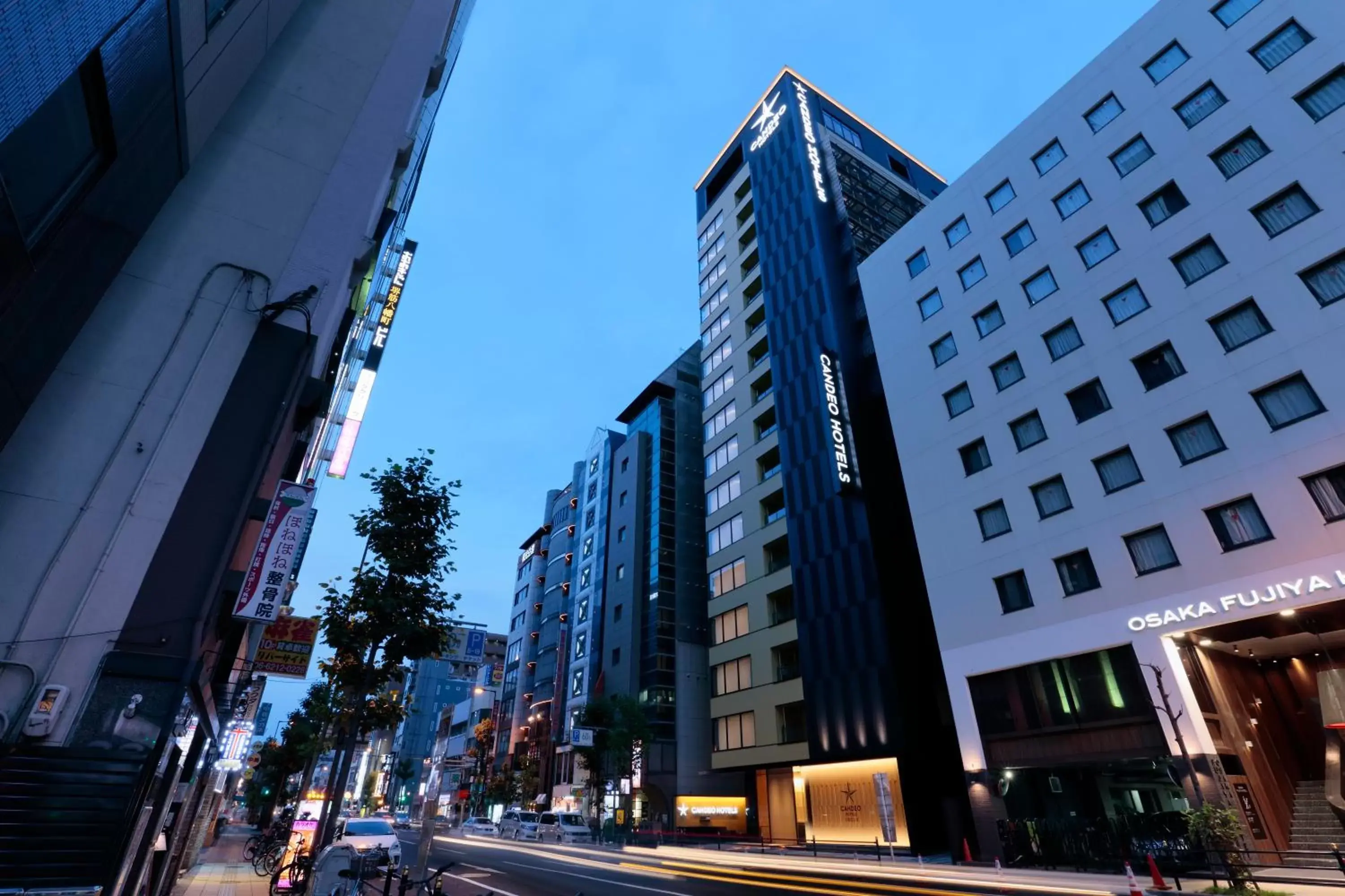 Bird's eye view, Property Building in Candeo Hotels Osaka Namba