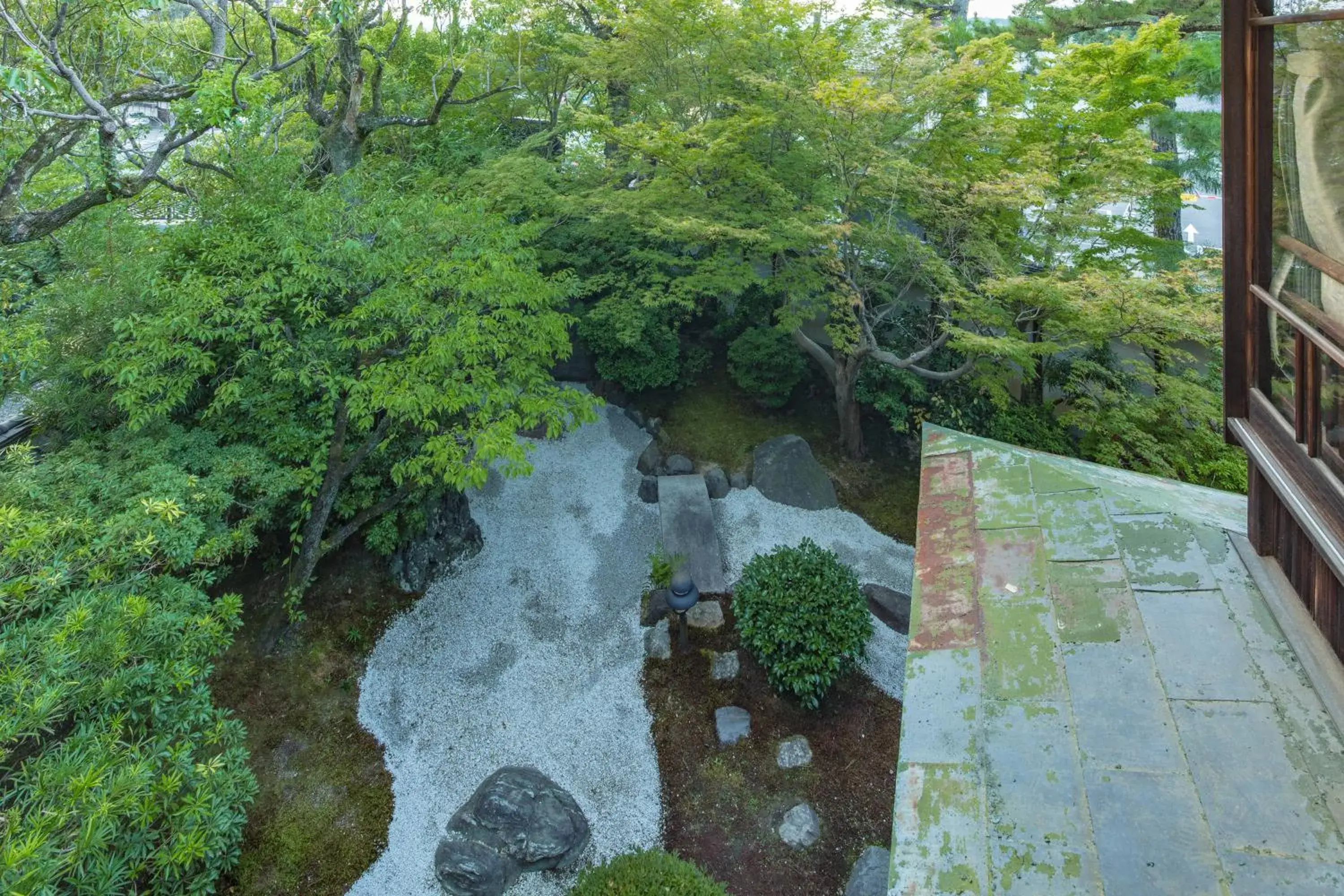 Patio in Kyoto Nanzenji Ryokan Yachiyo