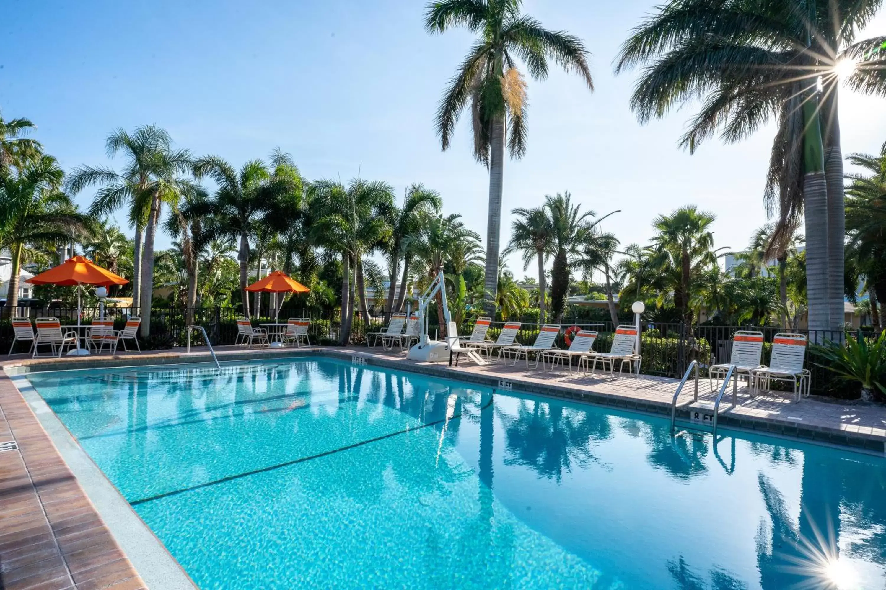 Swimming Pool in The Capri at Siesta