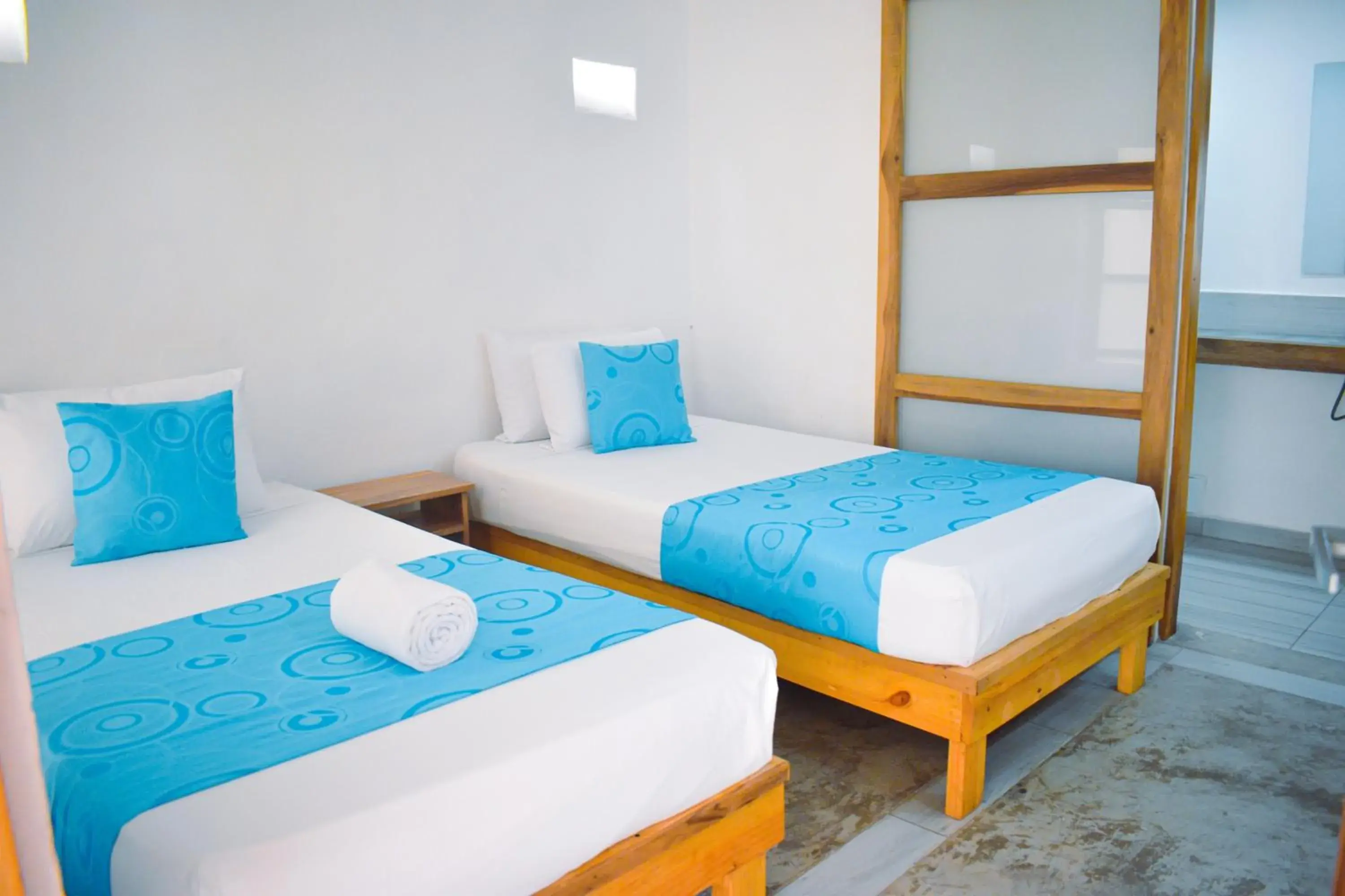 Bed in Hotel Sansiraka