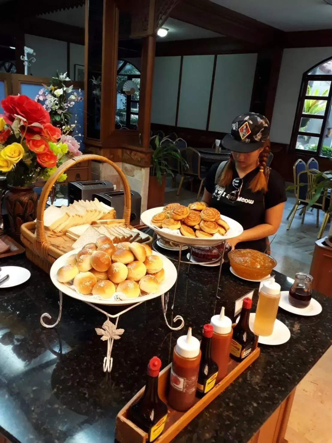 Buffet breakfast in Royal Twins Palace Hotel Buffet breakfast in Royal Twins Palace Hotel