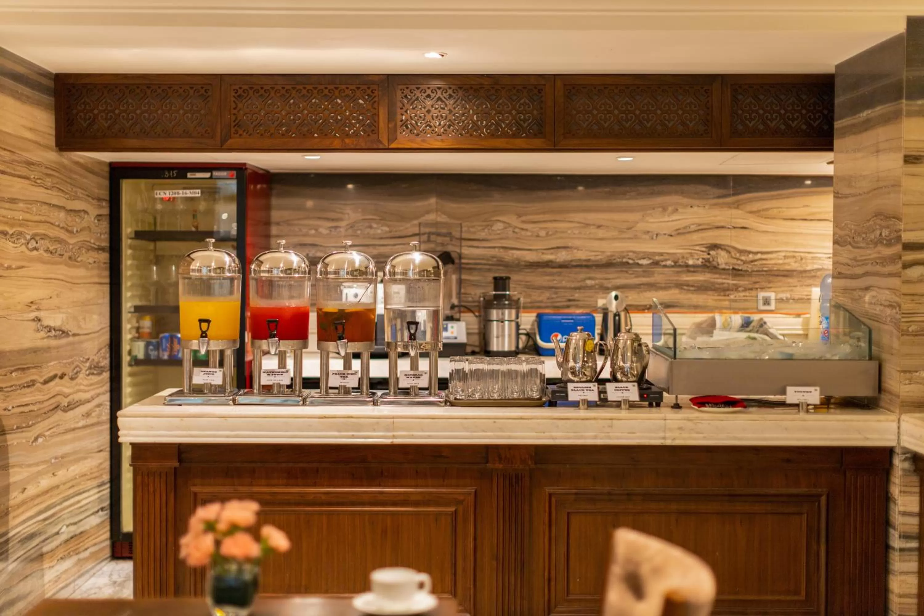 Buffet breakfast in The Lapis Hotel