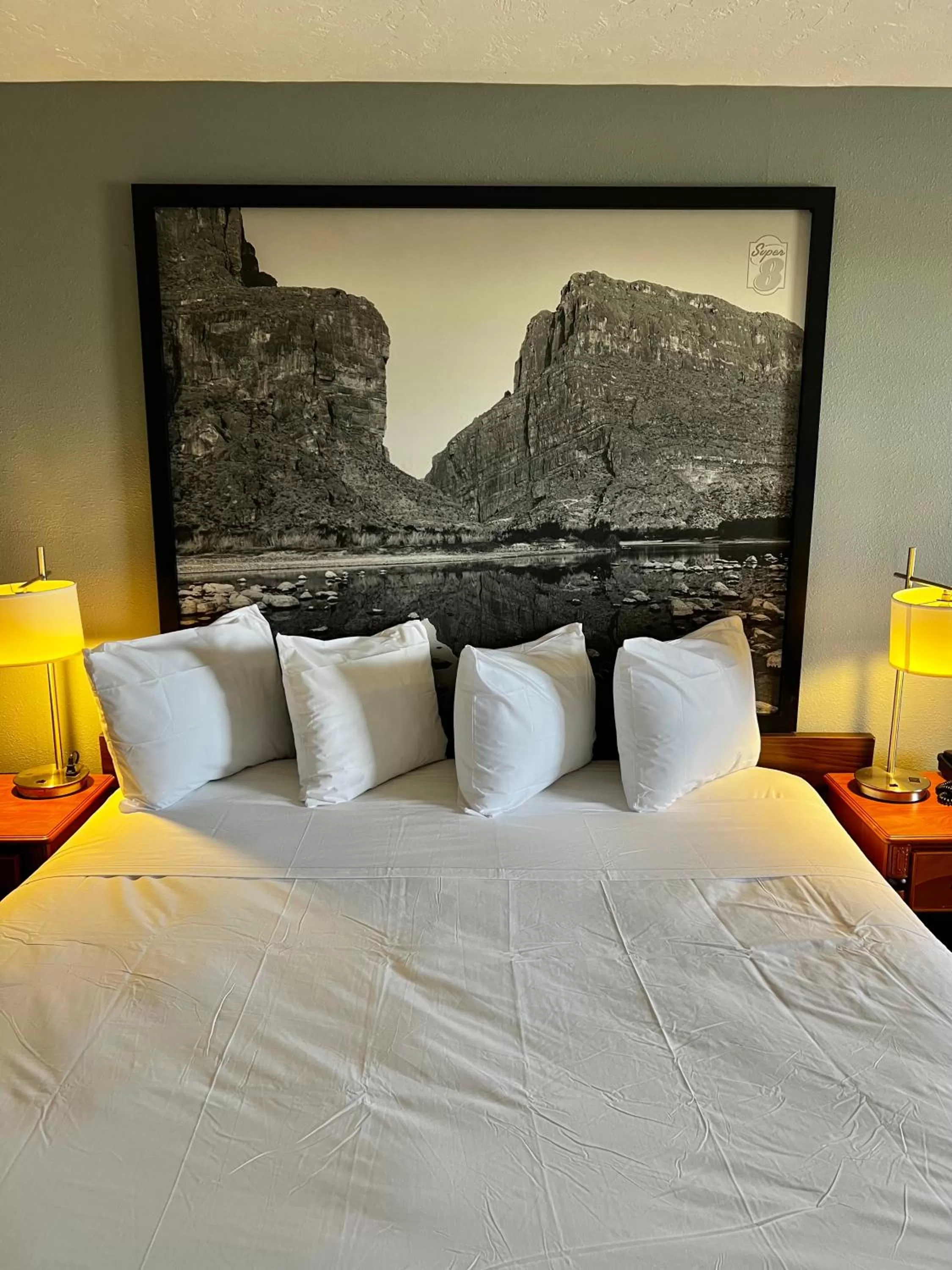 Bed in Super 8 by Wyndham Sealy