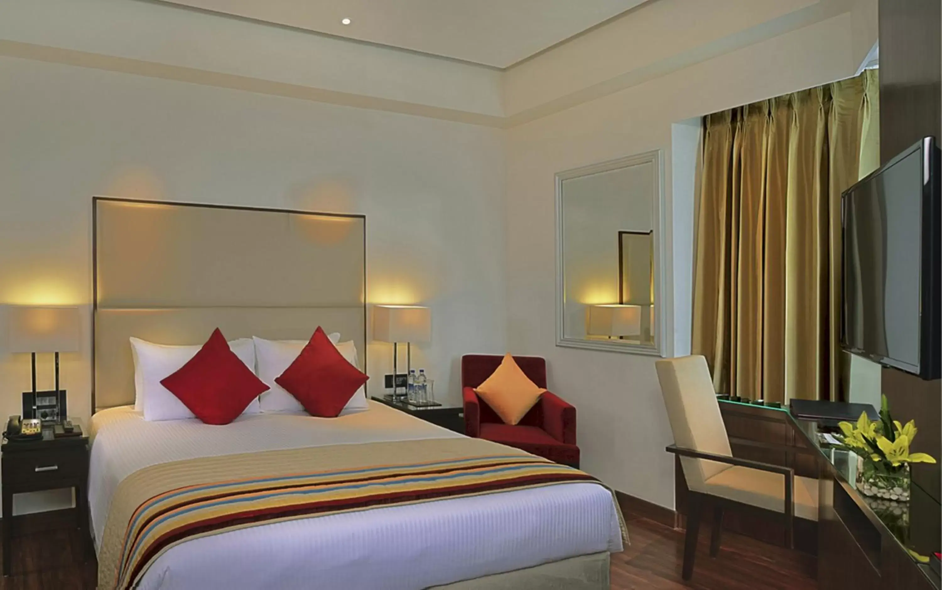 Bedroom, Bed in Park Plaza Chandigarh Zirakpur