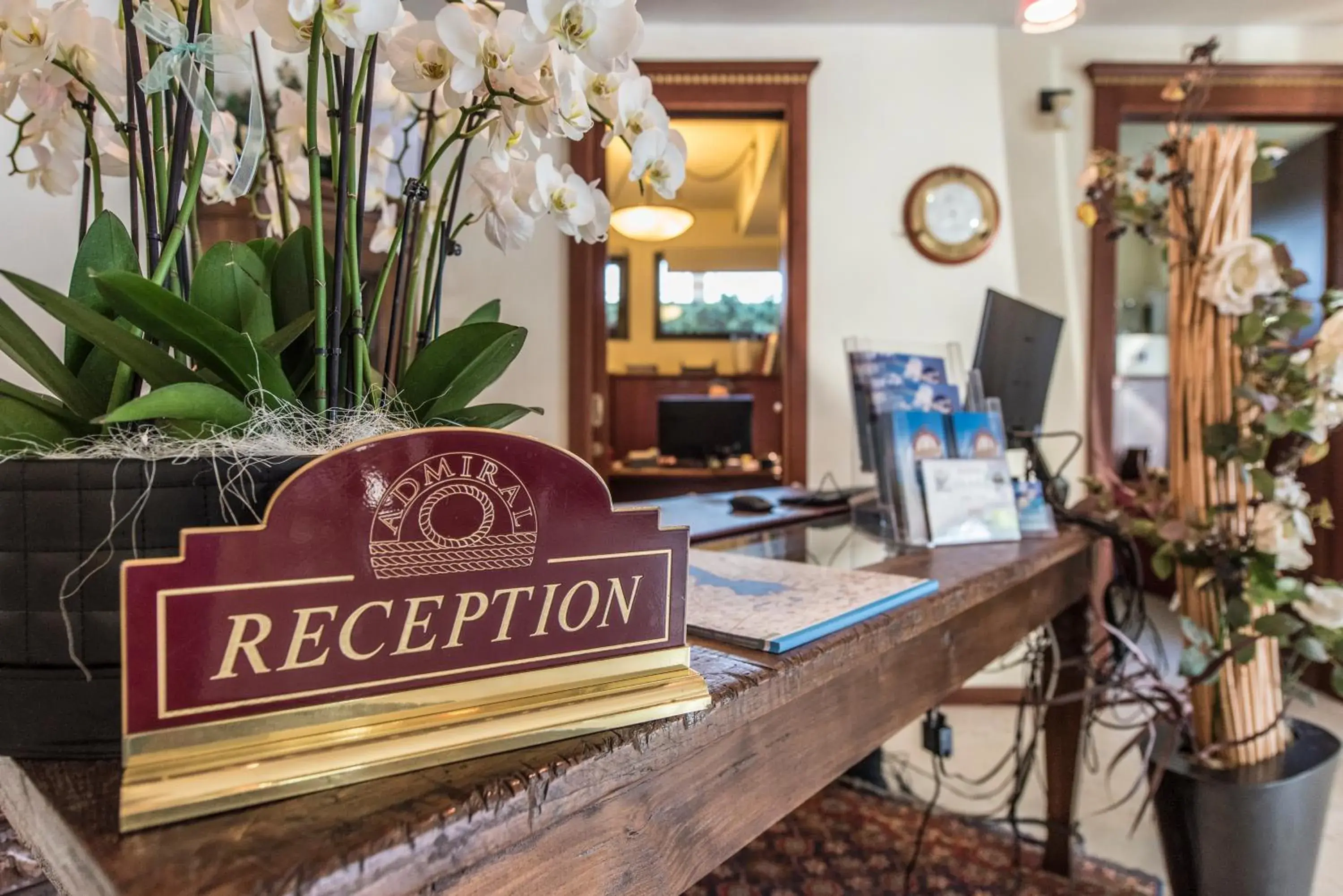 Lobby or reception, Lobby/Reception in Admiral Hotel Villa Erme
