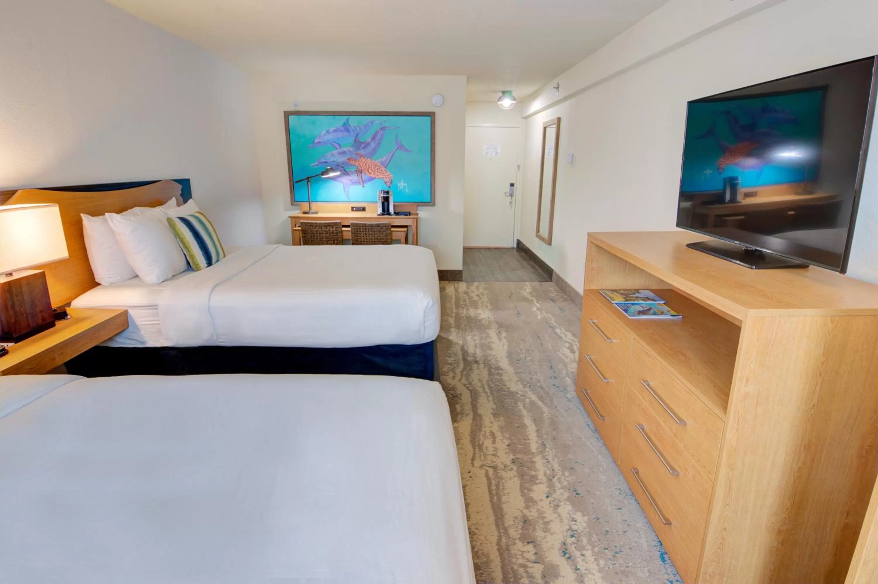 Photo of the whole room, Bed in Guy Harvey Resort on Saint Augustine Beach