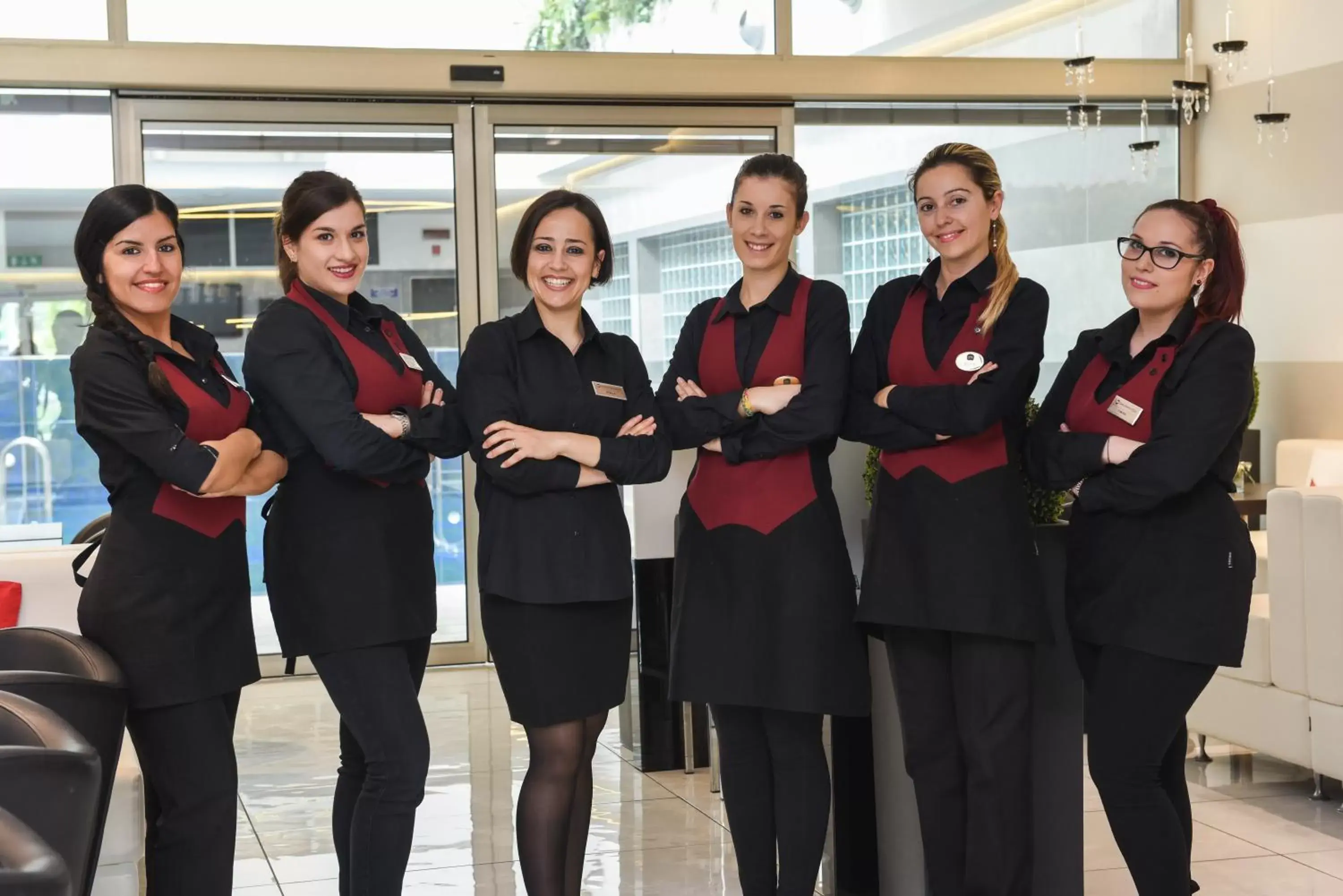 Staff in Best Western Plus Hotel Modena Resort