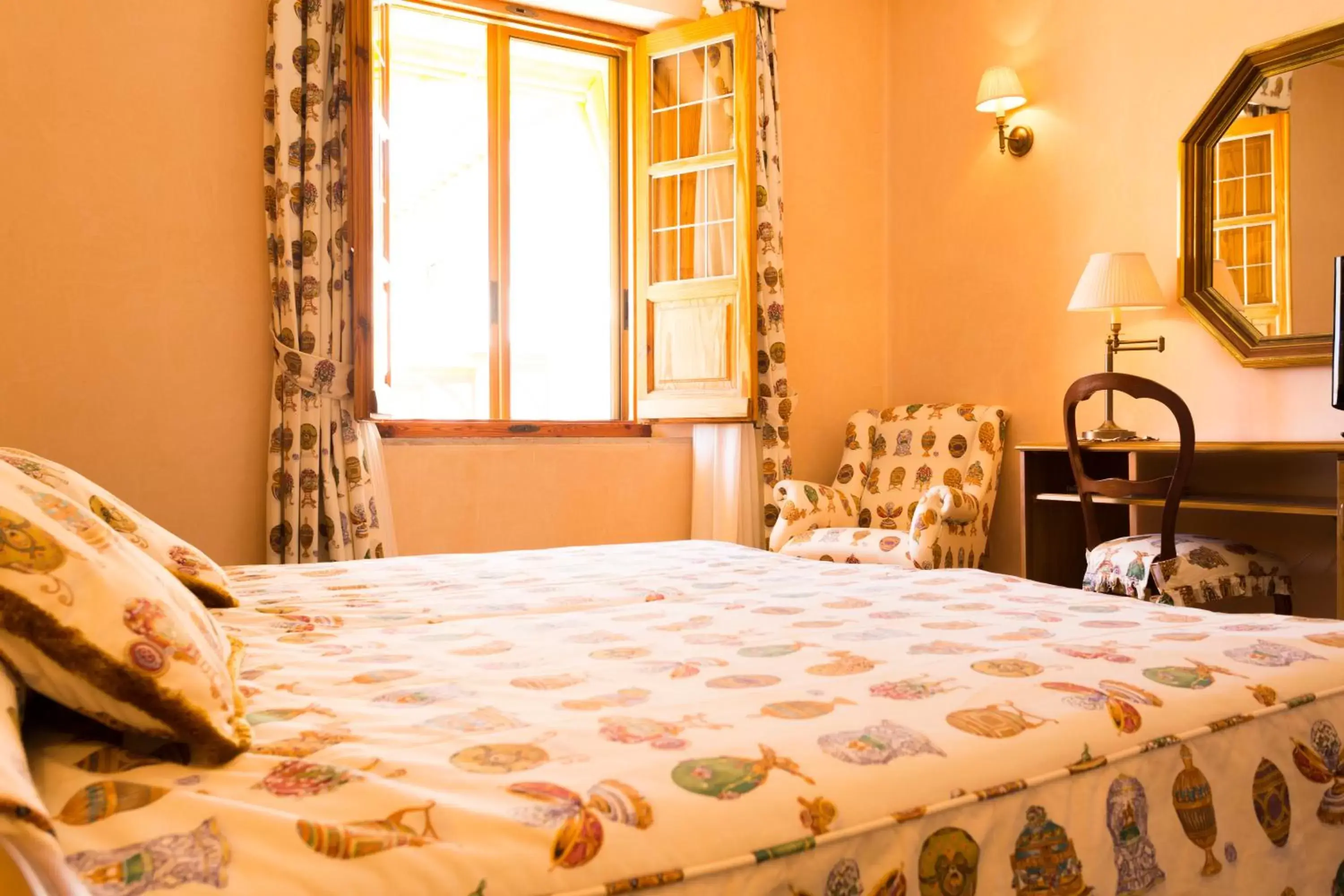 Bed in Hotel Torremilanos