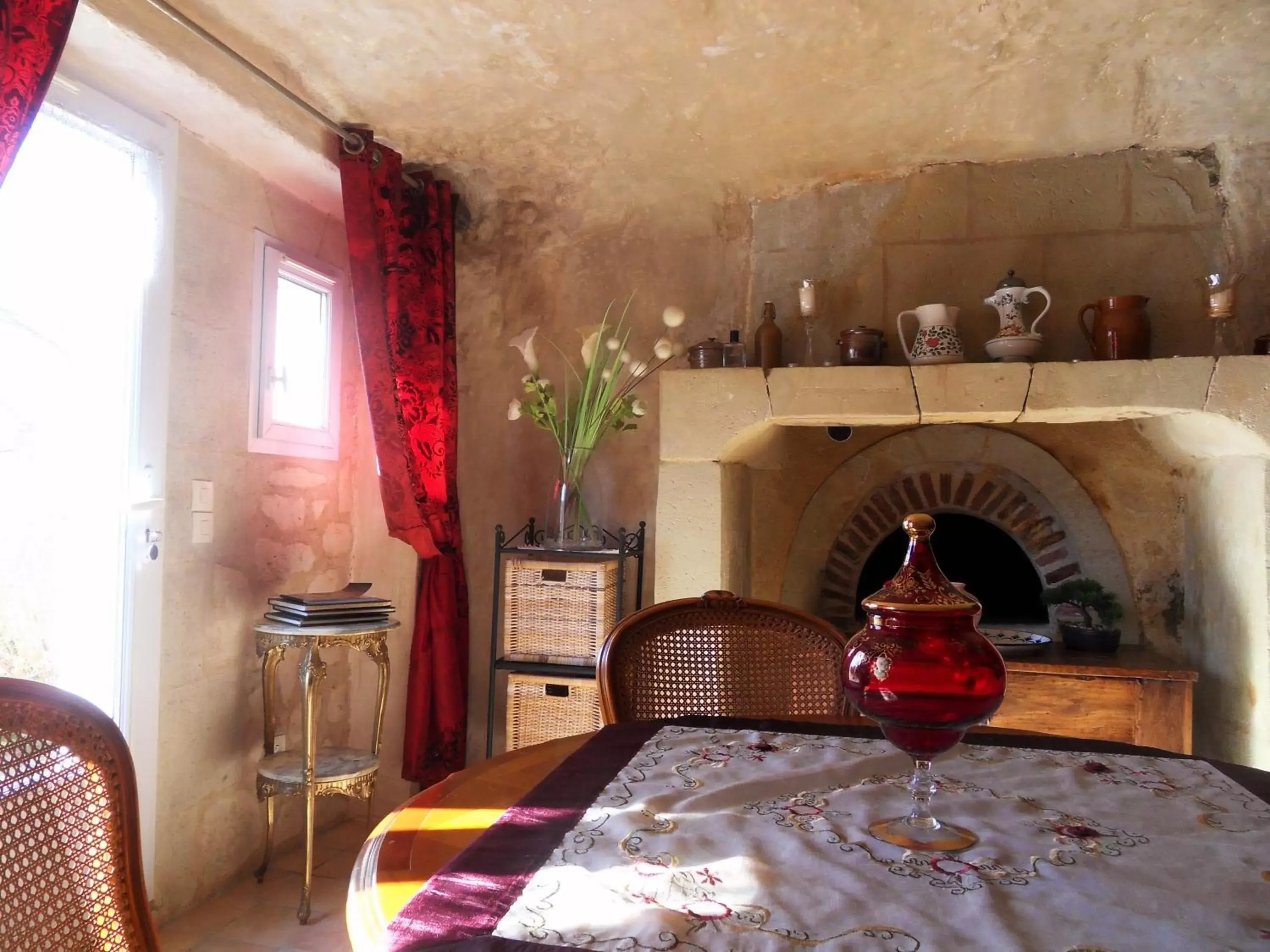 Living room, Seating Area in Troglodelice