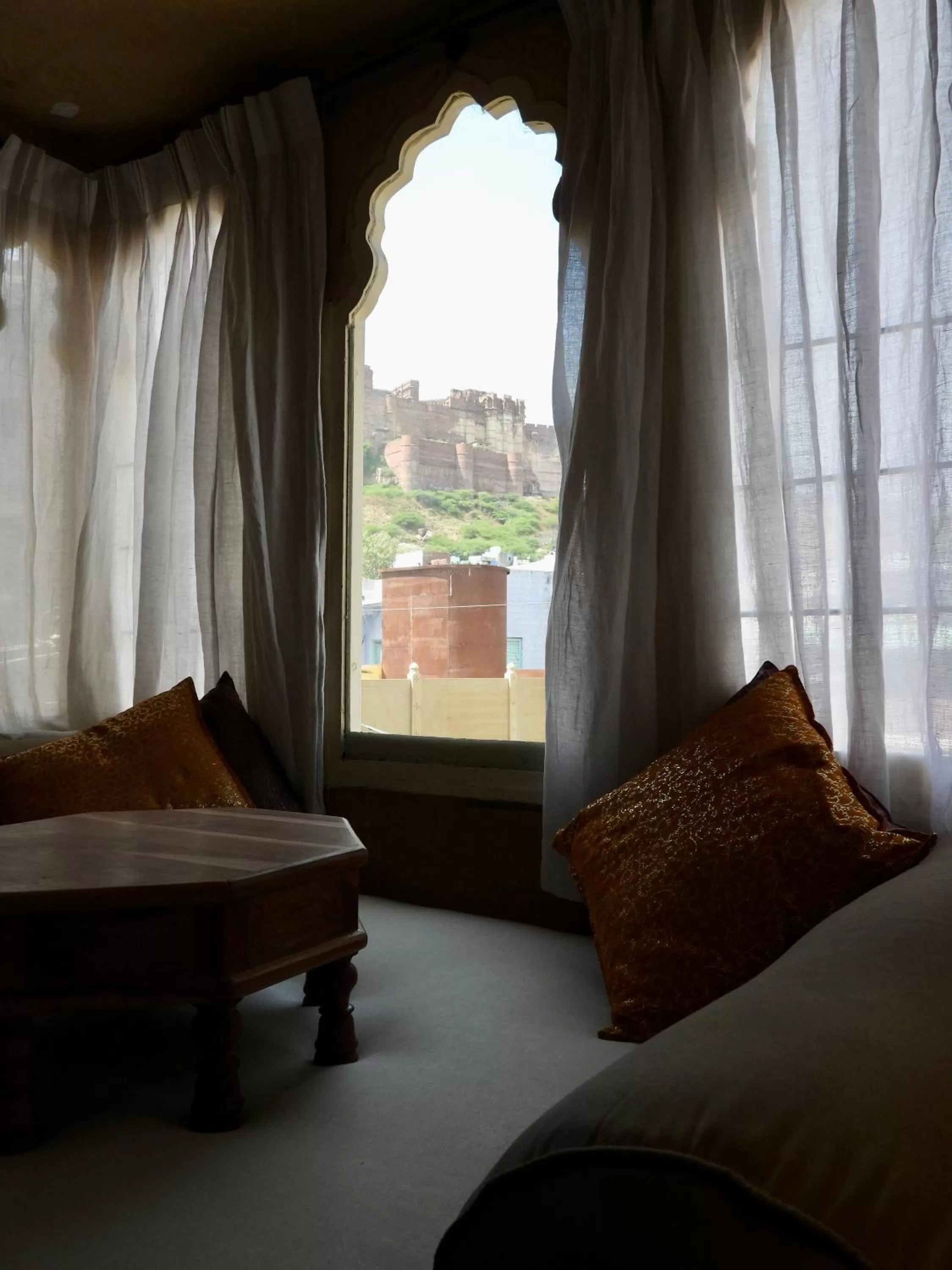 View (from property/room), Seating Area in The Stepwell Hotel