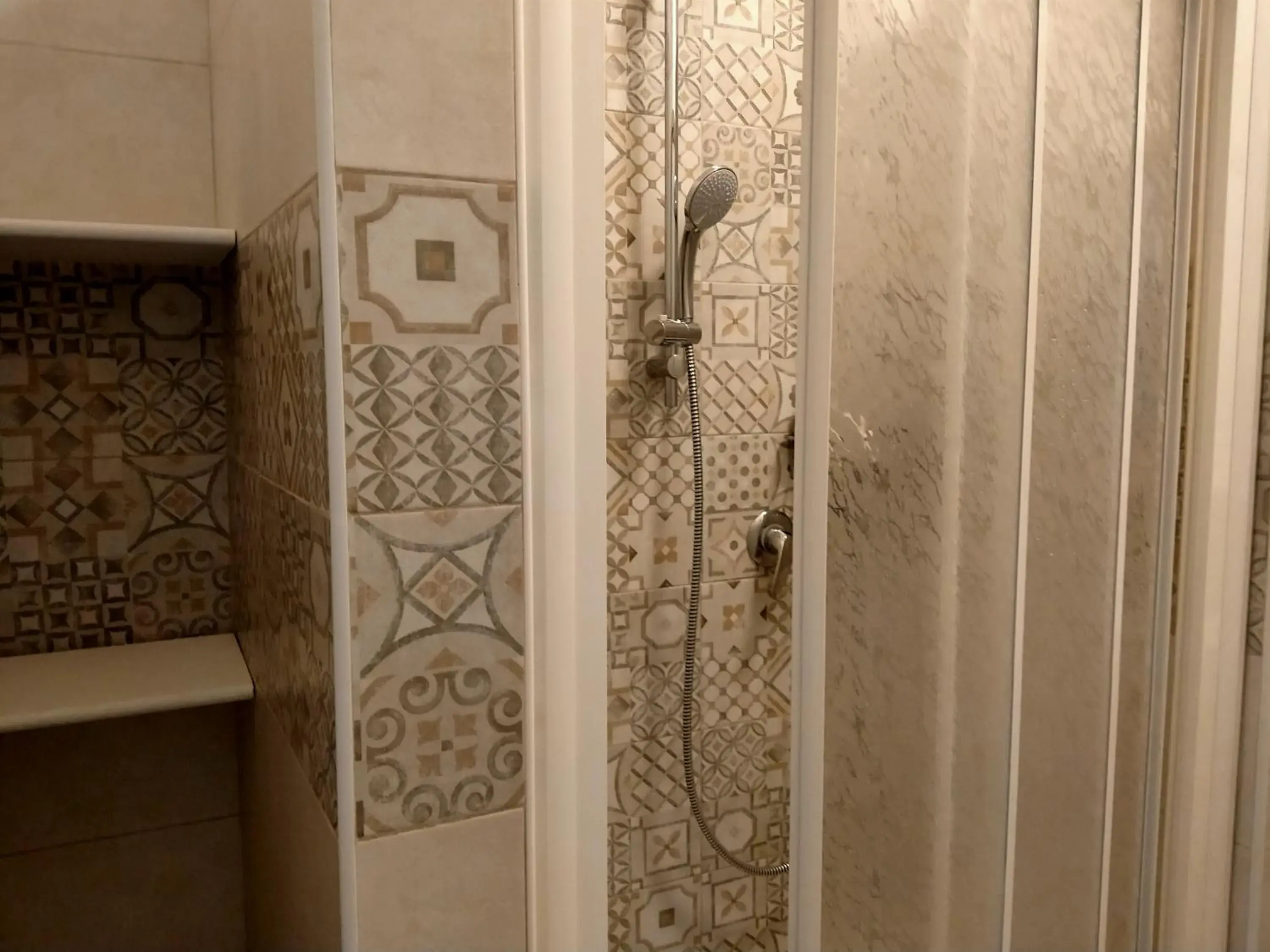 Shower, Bathroom in Hotel Ristorante Miramare