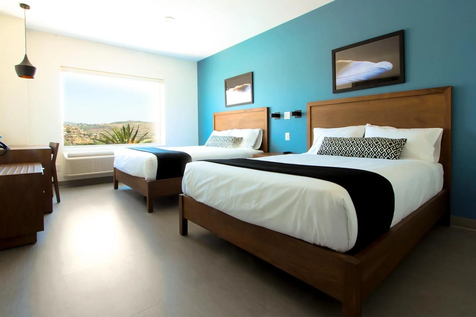 Bed in Hotel Kumiai Inn