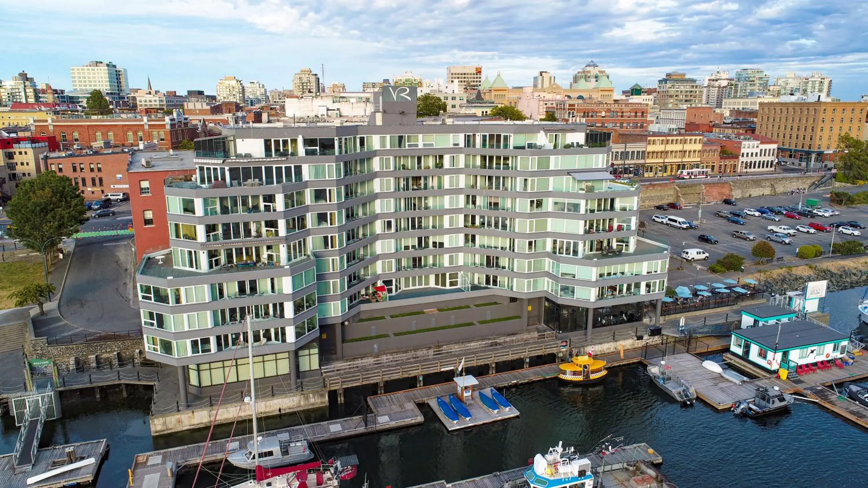 Property building, Bird's-eye View in Victoria Regent Waterfront Hotel & Suites