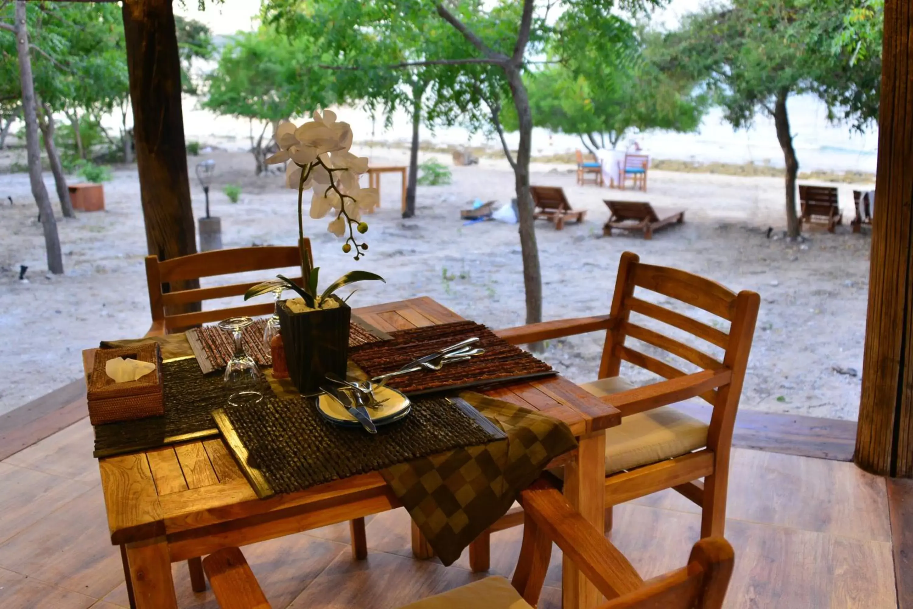 Dining area, Restaurant/Places to Eat in NusaBay Menjangan