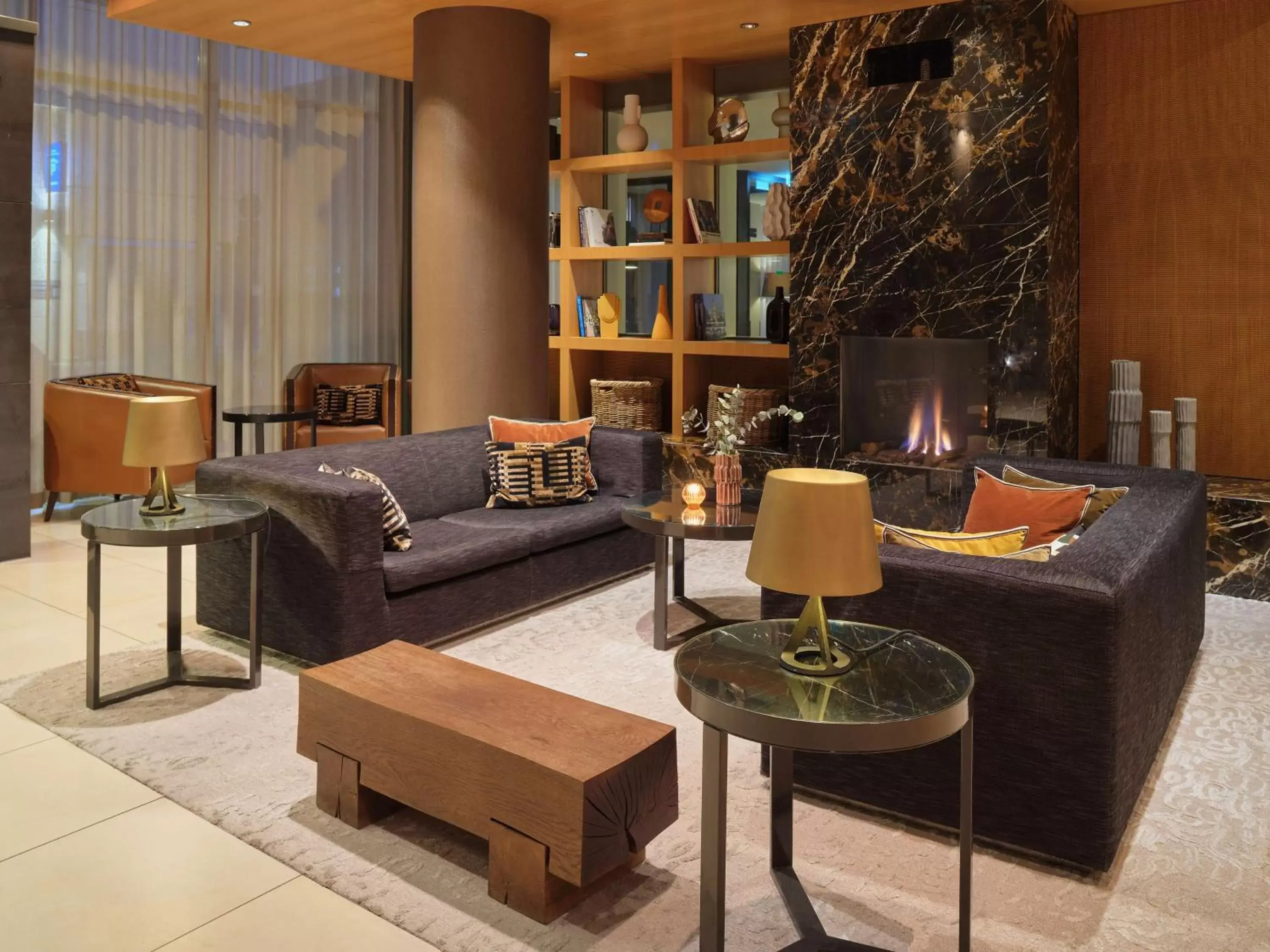 Lobby or reception in Adina Apartment Hotel Frankfurt Neue Oper Lobby or reception in Adina Apartment Hotel Frankfurt Neue Oper