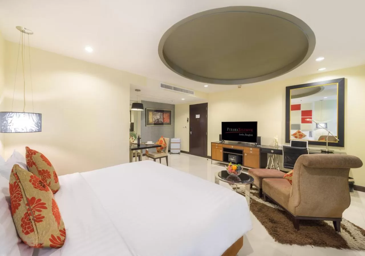 Photo of the whole room, Bed in FuramaXclusive Asoke, Bangkok