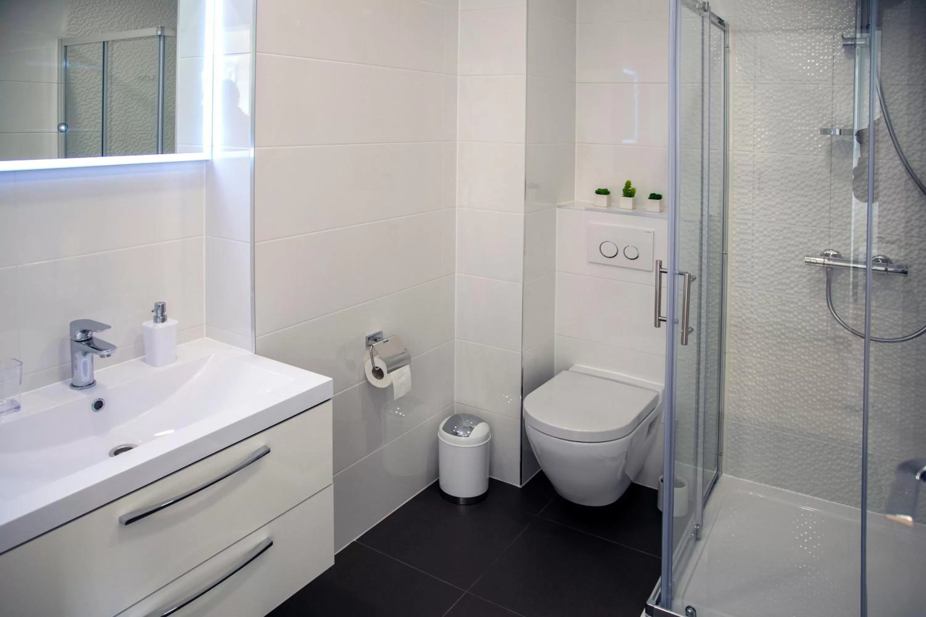 Bathroom in Luxury rooms Skystar-Split