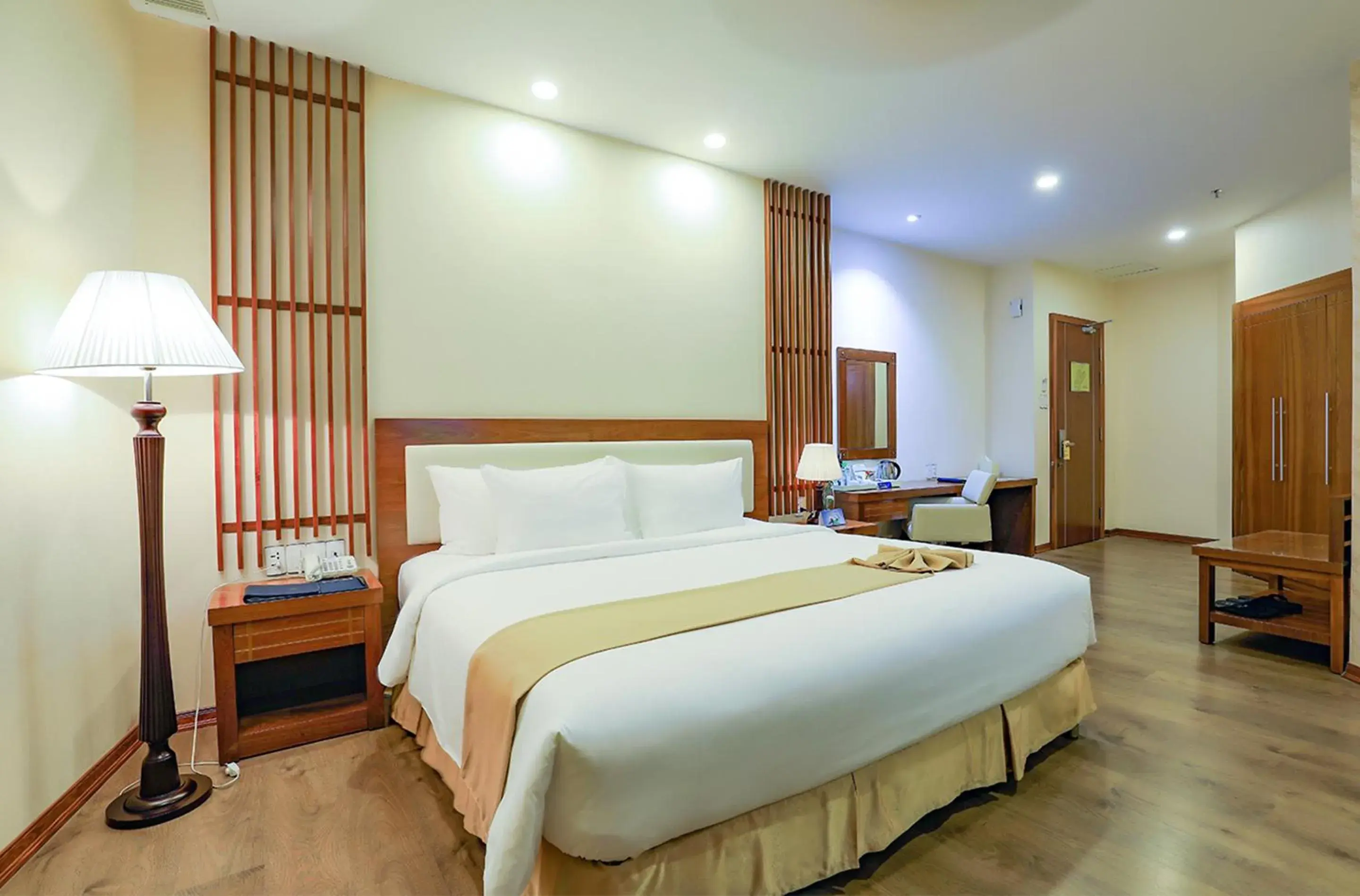 Bed in Ladalat Hotel