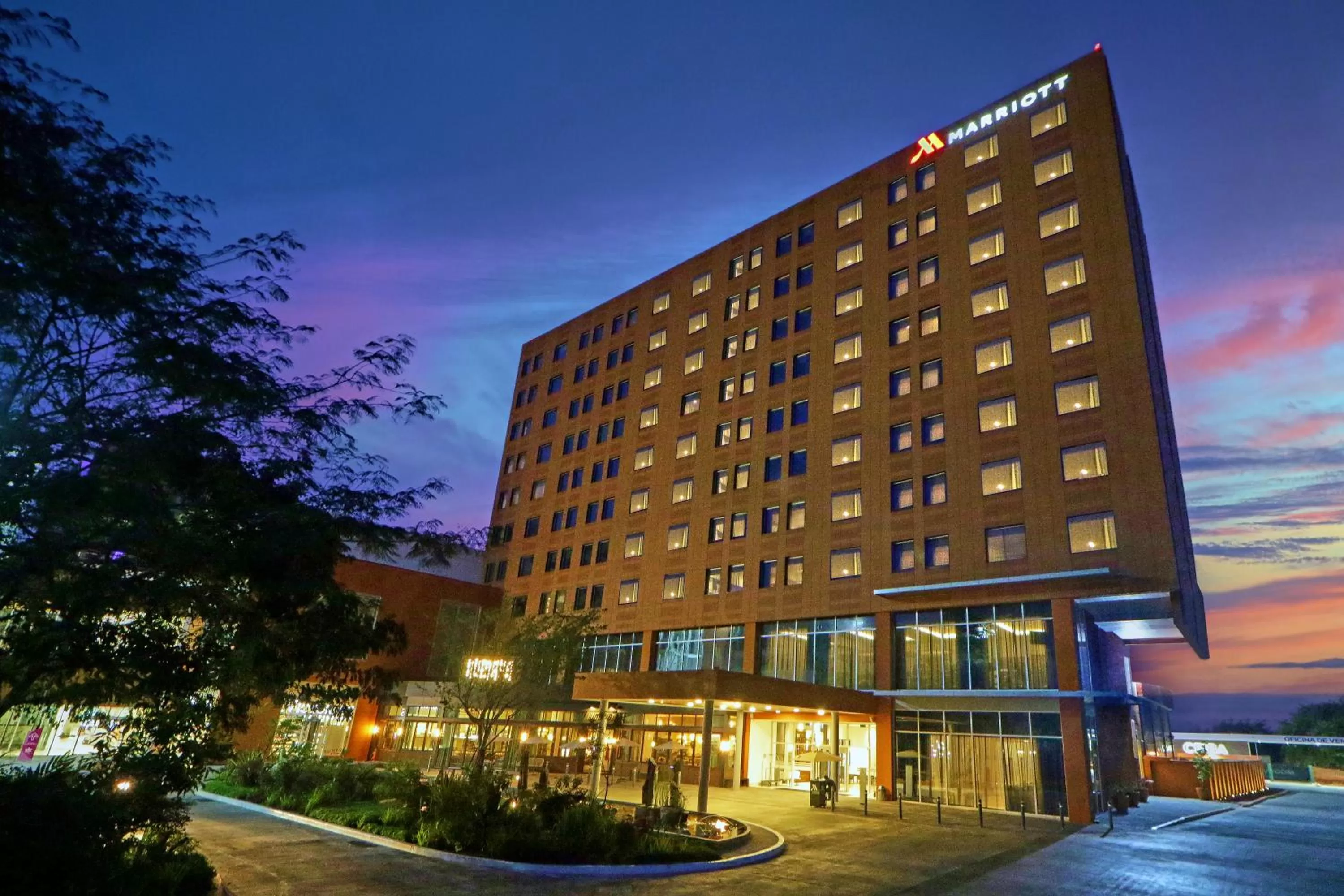 Property building in Culiacan Marriott Hotel