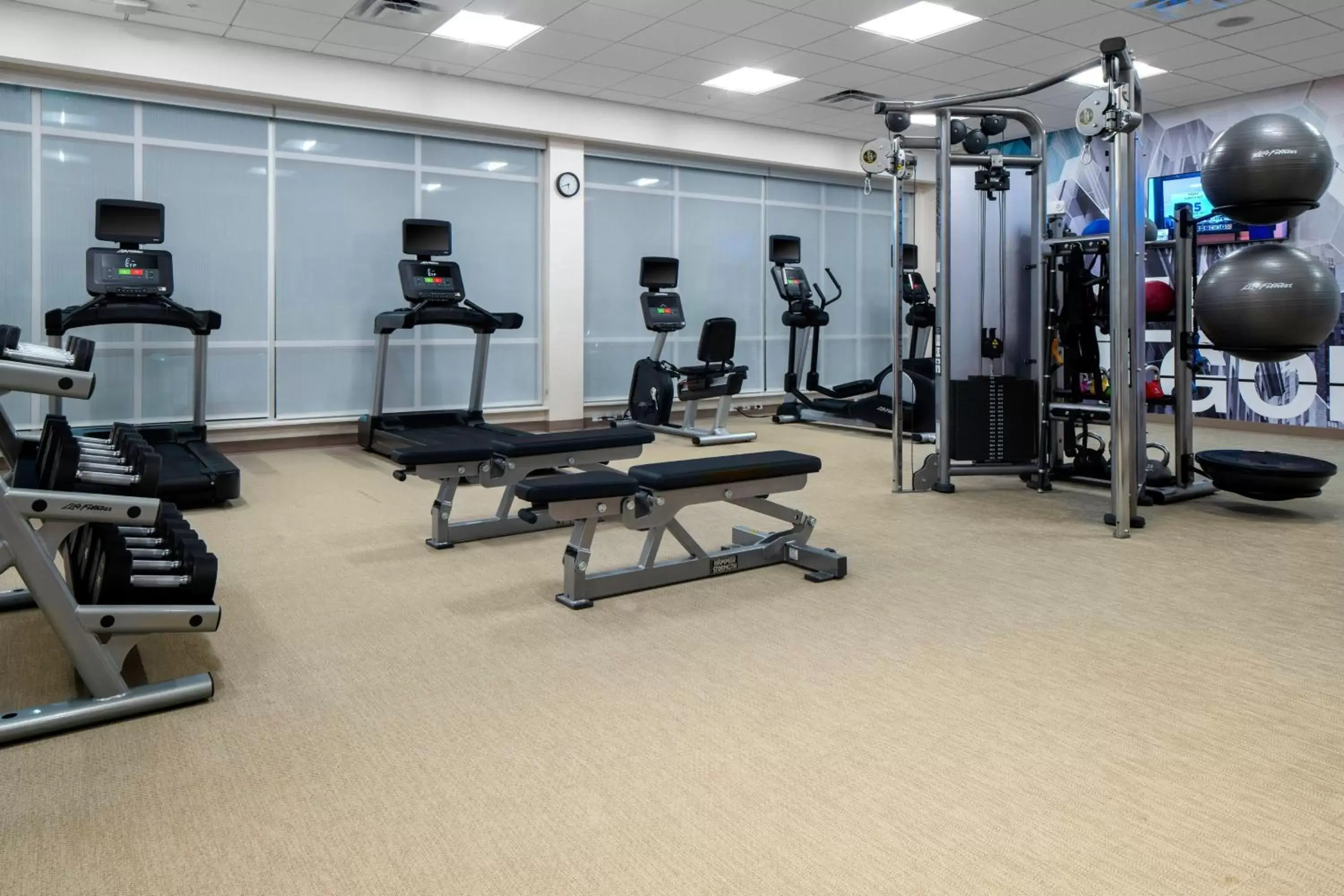 Fitness centre/facilities, Fitness Center/Facilities in SpringHill Suites by Marriott Charlotte Huntersville