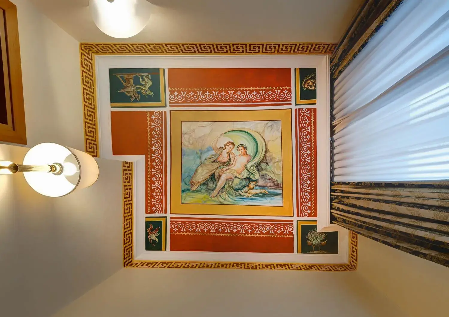 Decorative detail in Hotel Amalfi