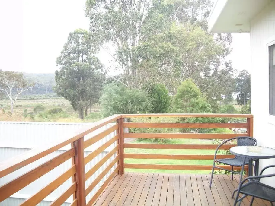 Balcony/Terrace in Top of the Lake Holiday Units