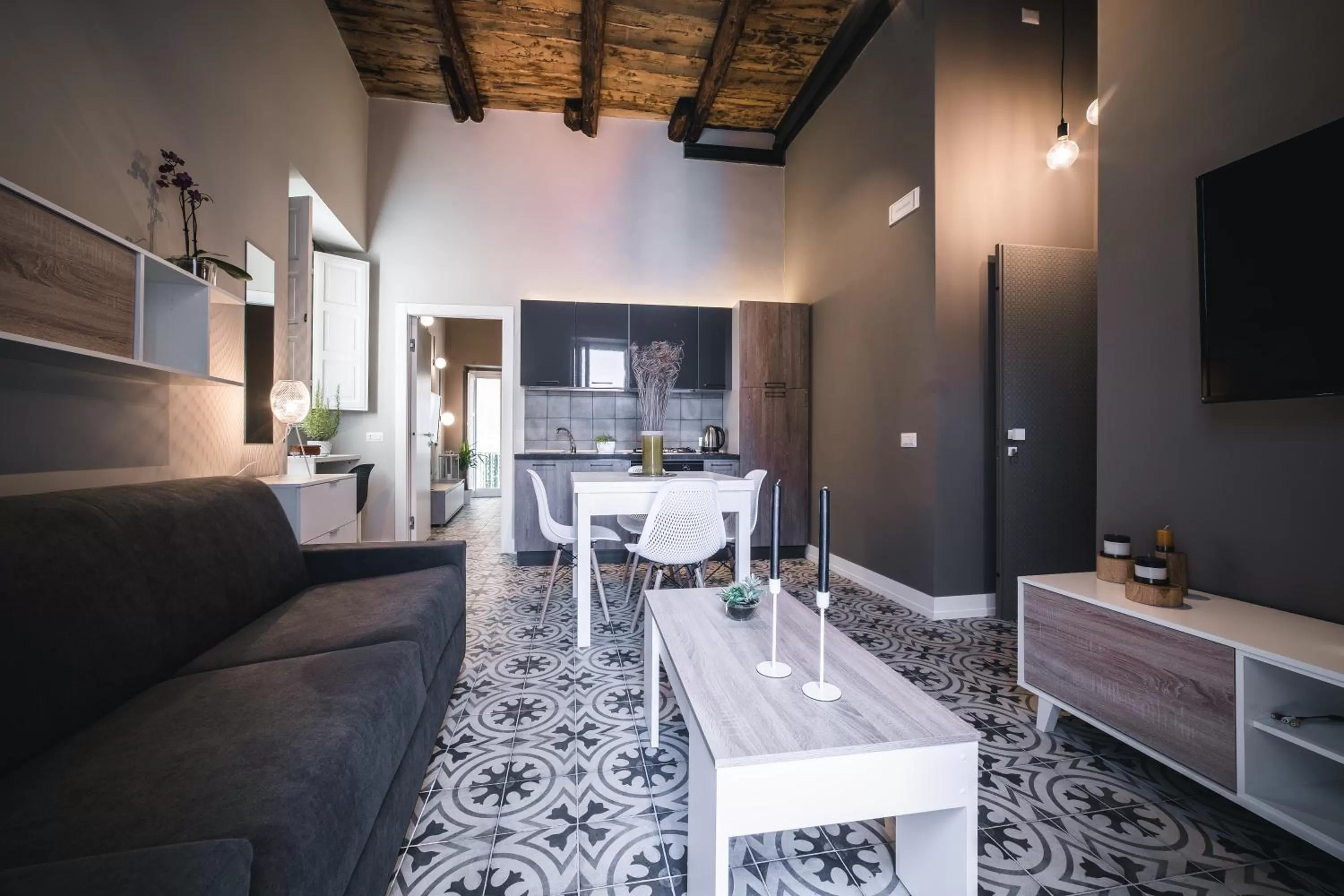 Seating Area in Palazzo Paladini - Luxury Suites in the Heart of the Old Town