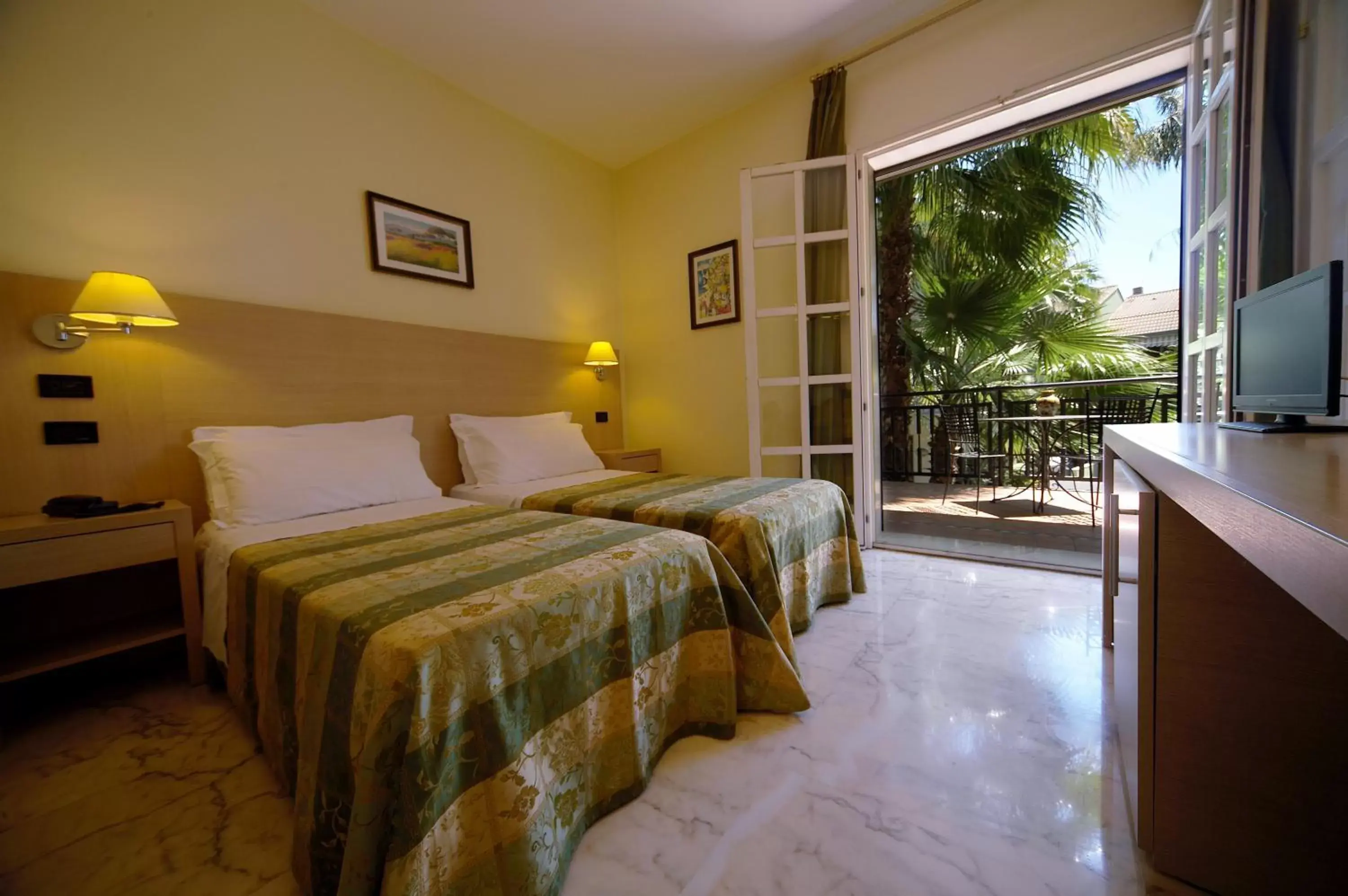 Double or Twin Room with Balcony in Hotel Borgo Verde