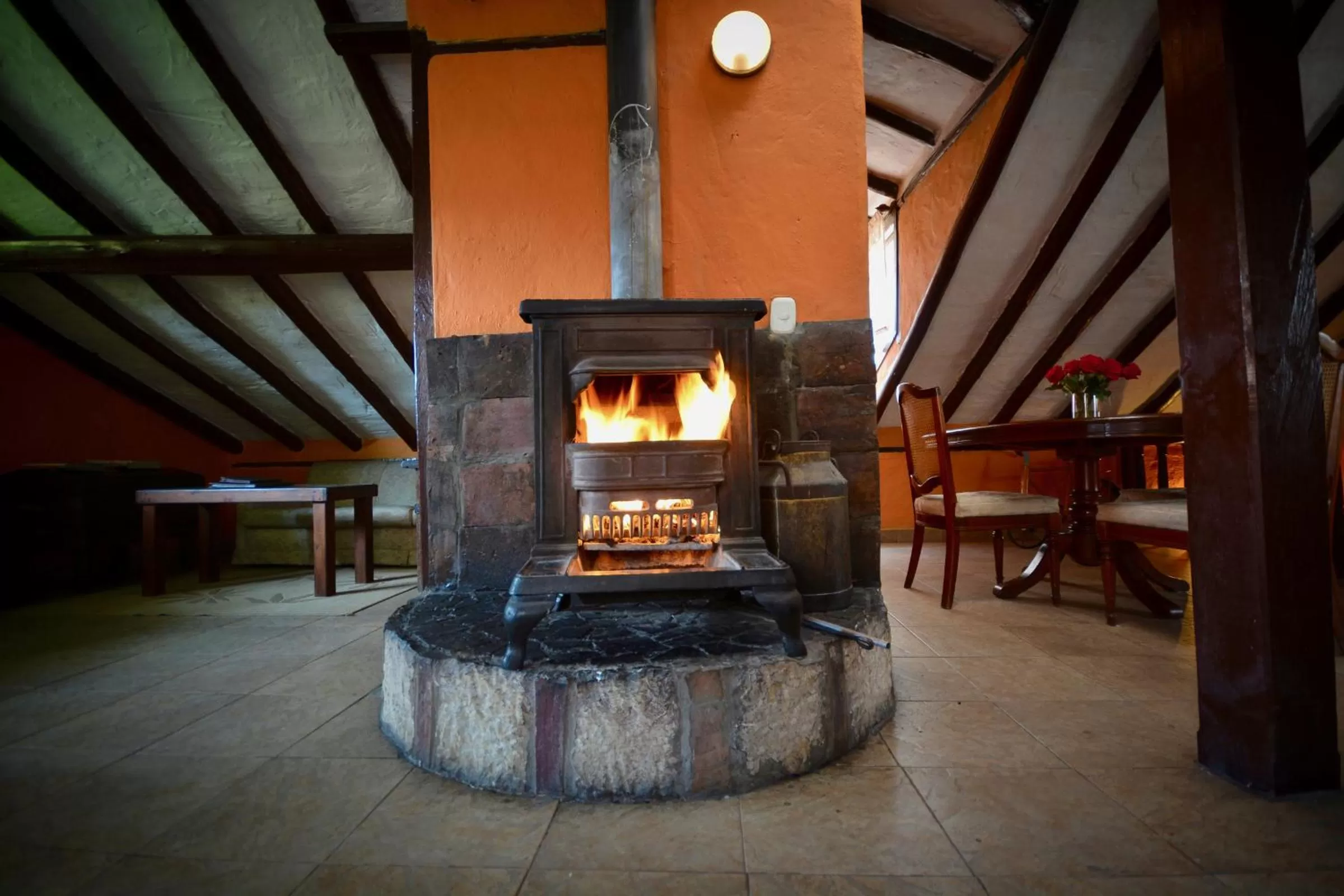 Bedroom in Posada Cafe La Huerta