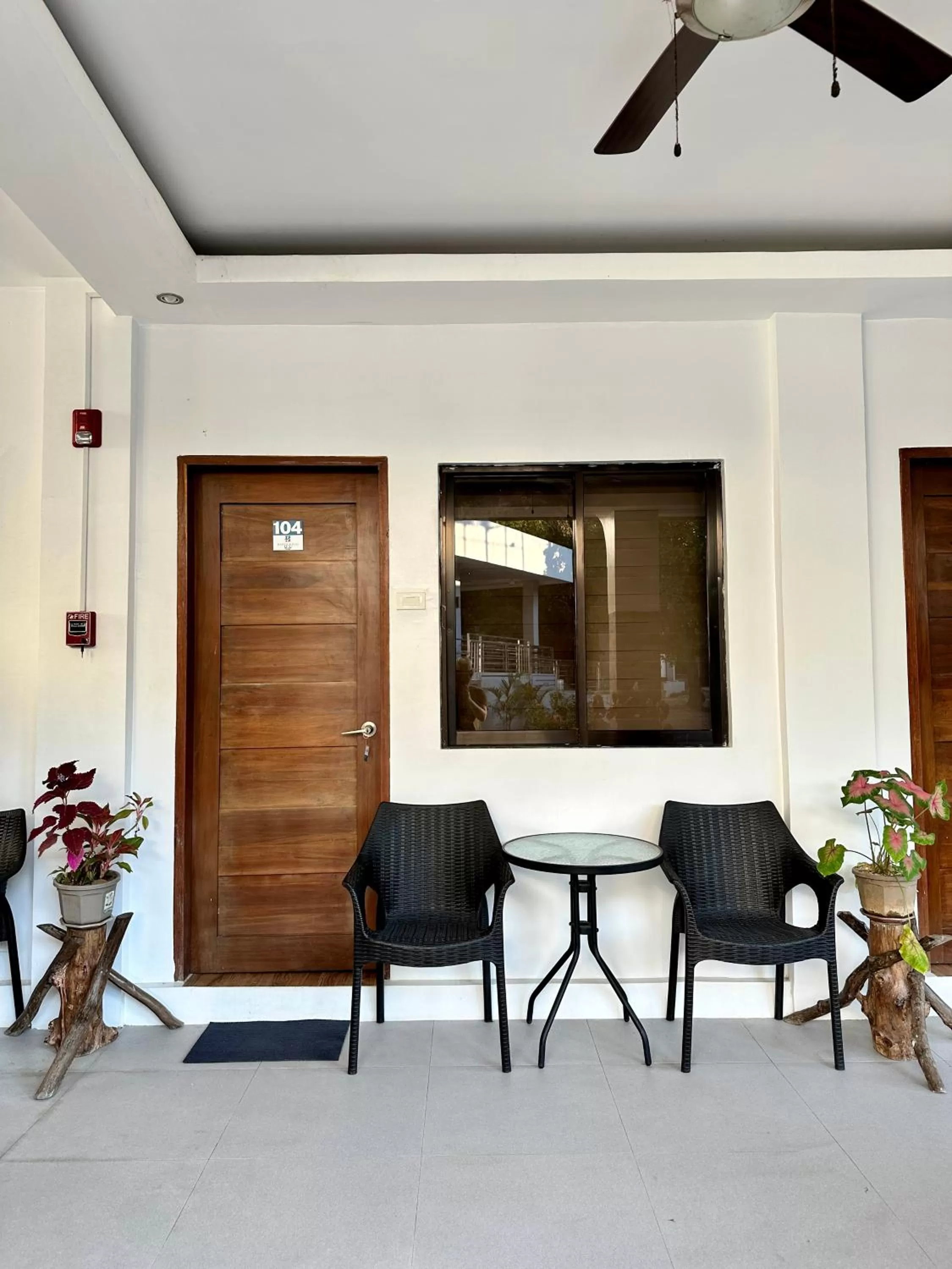 Dining area in Harbour Bliss Hotel