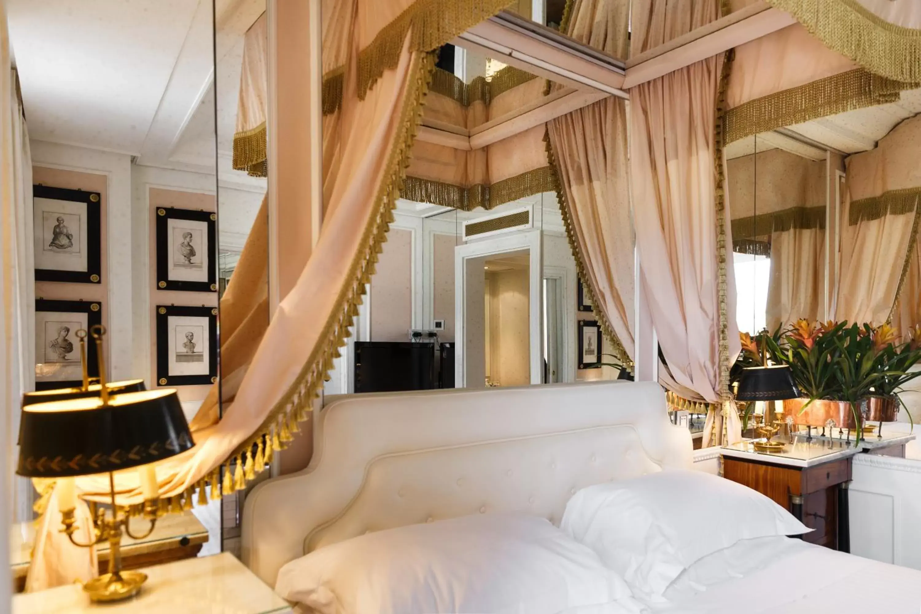 Bed in Excelsior Palace Portofino Coast