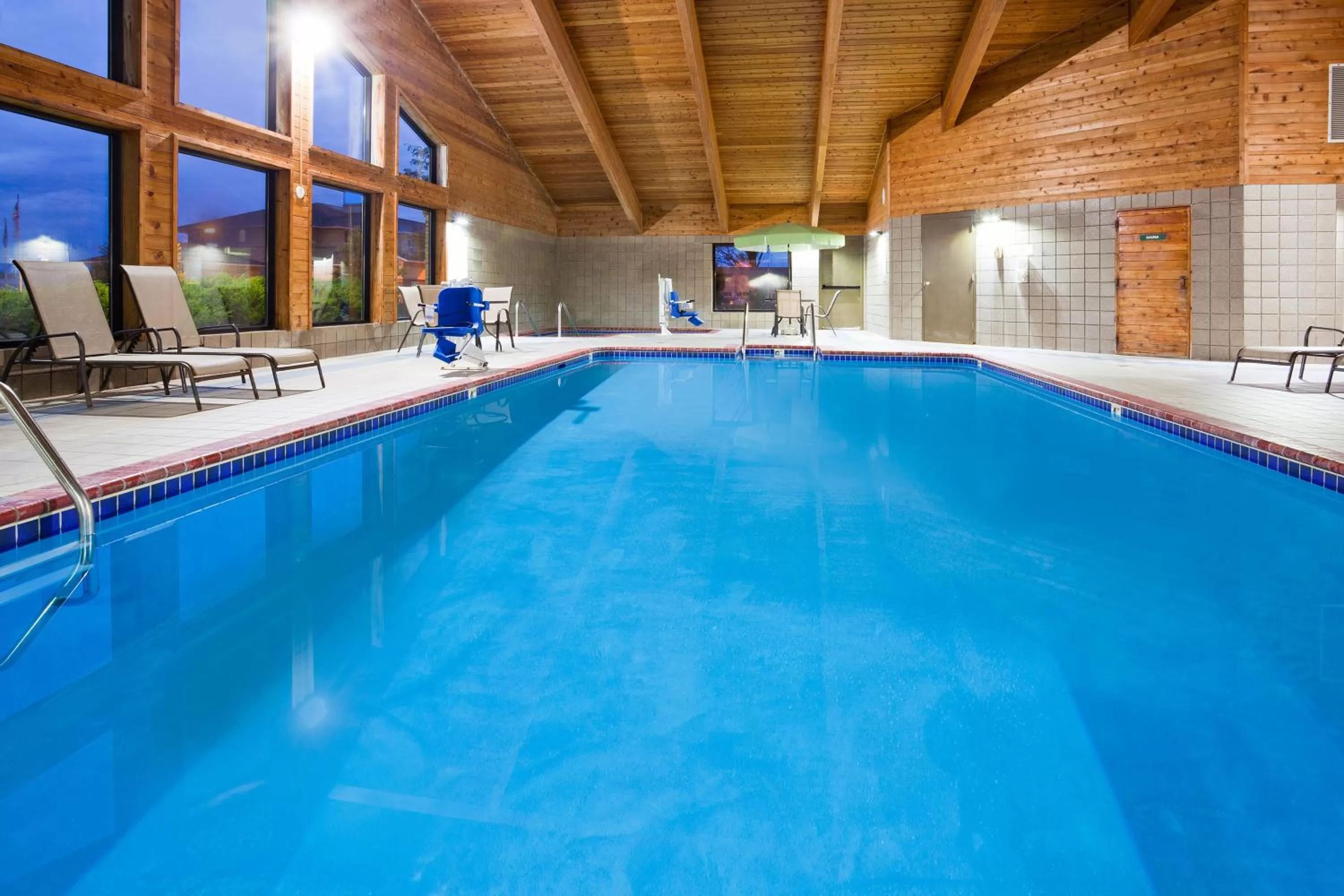 Swimming pool in AmericInn by Wyndham Plover Stevens Point